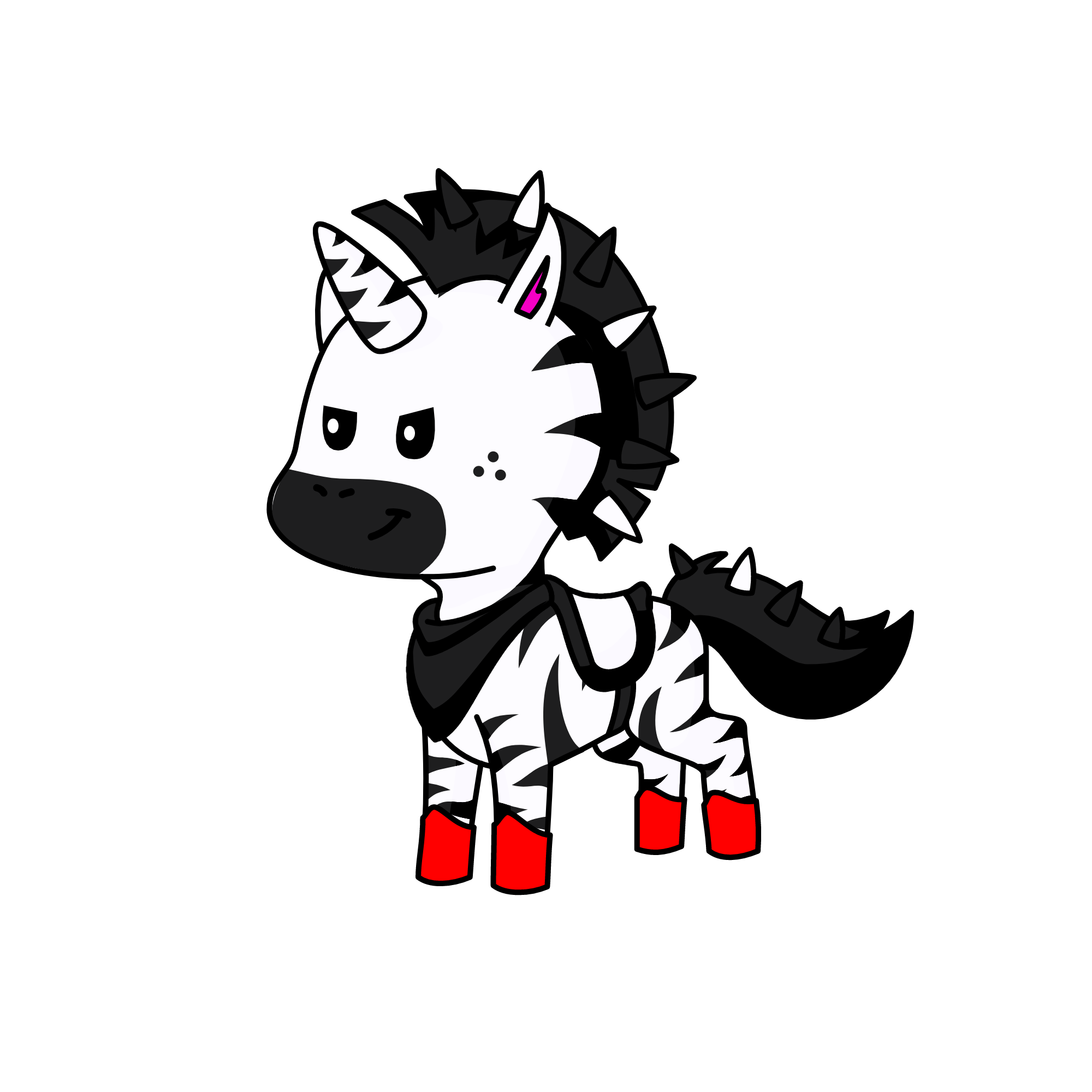 Zebra, the unicorn