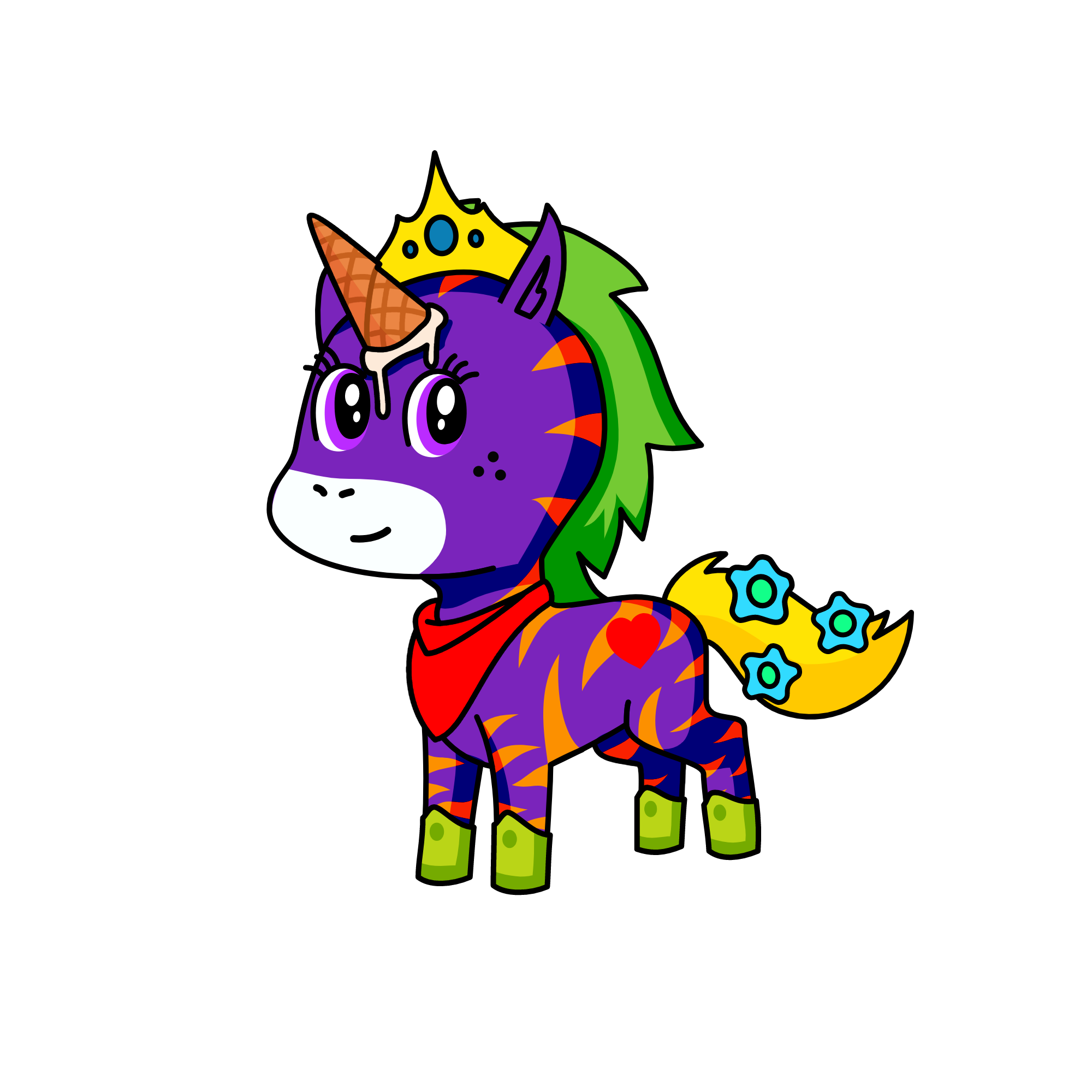 Ice Cream, the unicorn