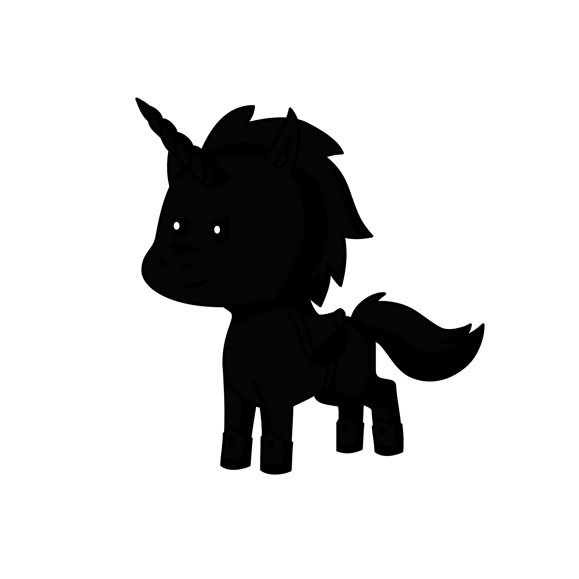 Shadow, the unicorn