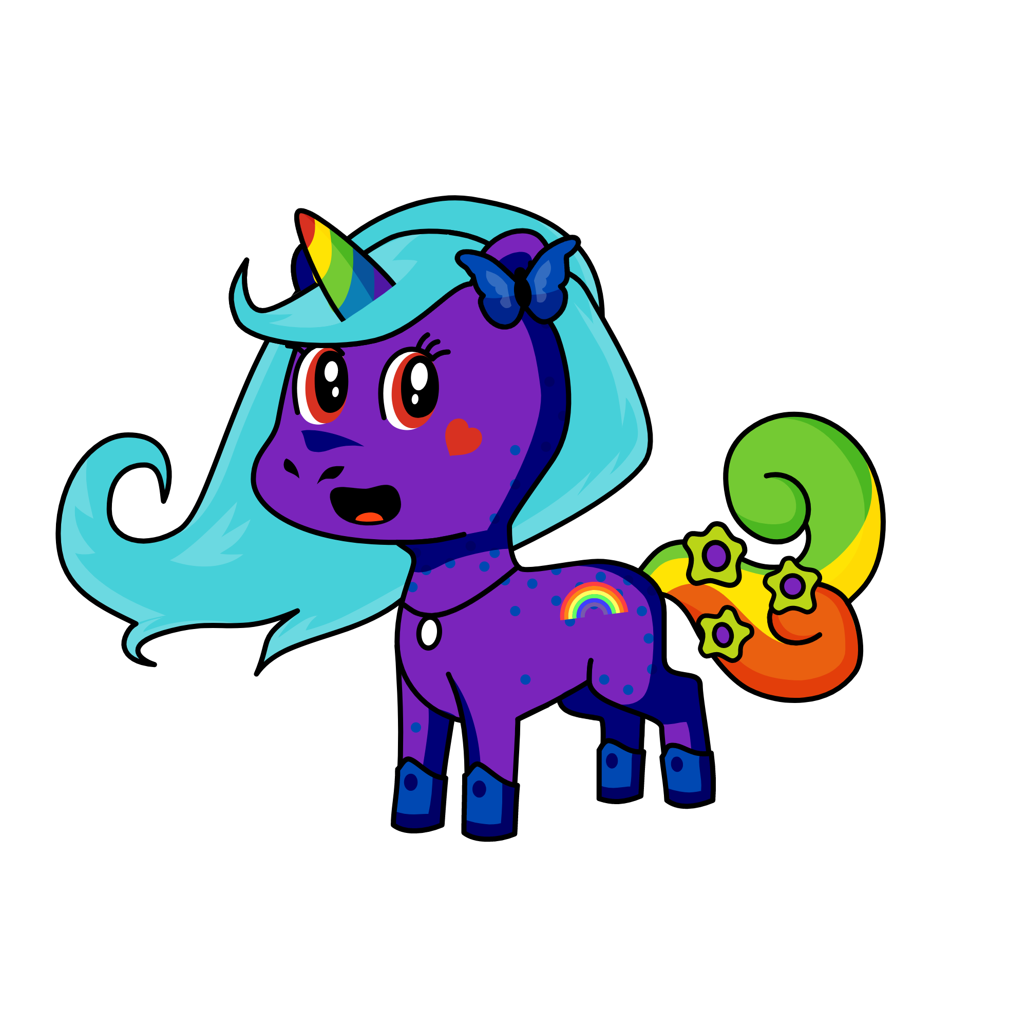 rainlily, the unicorn