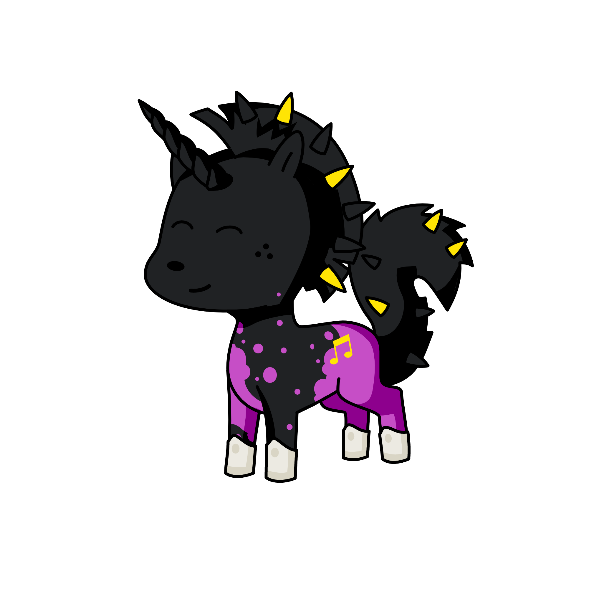 Shadow Lover, the unicorn