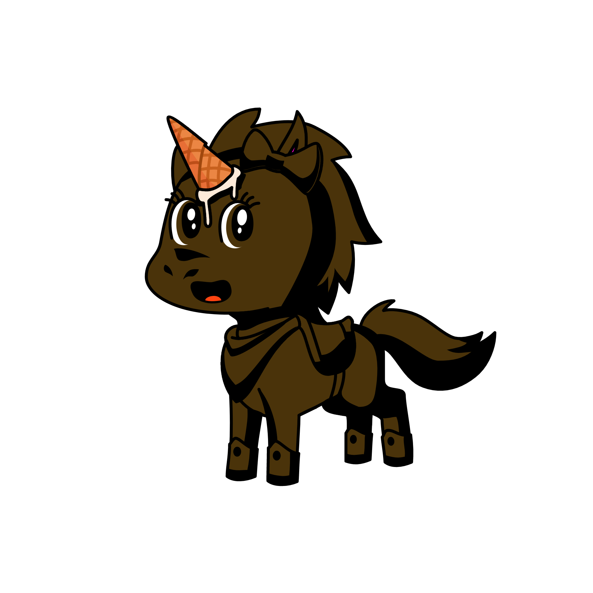 Chocolate, the unicorn