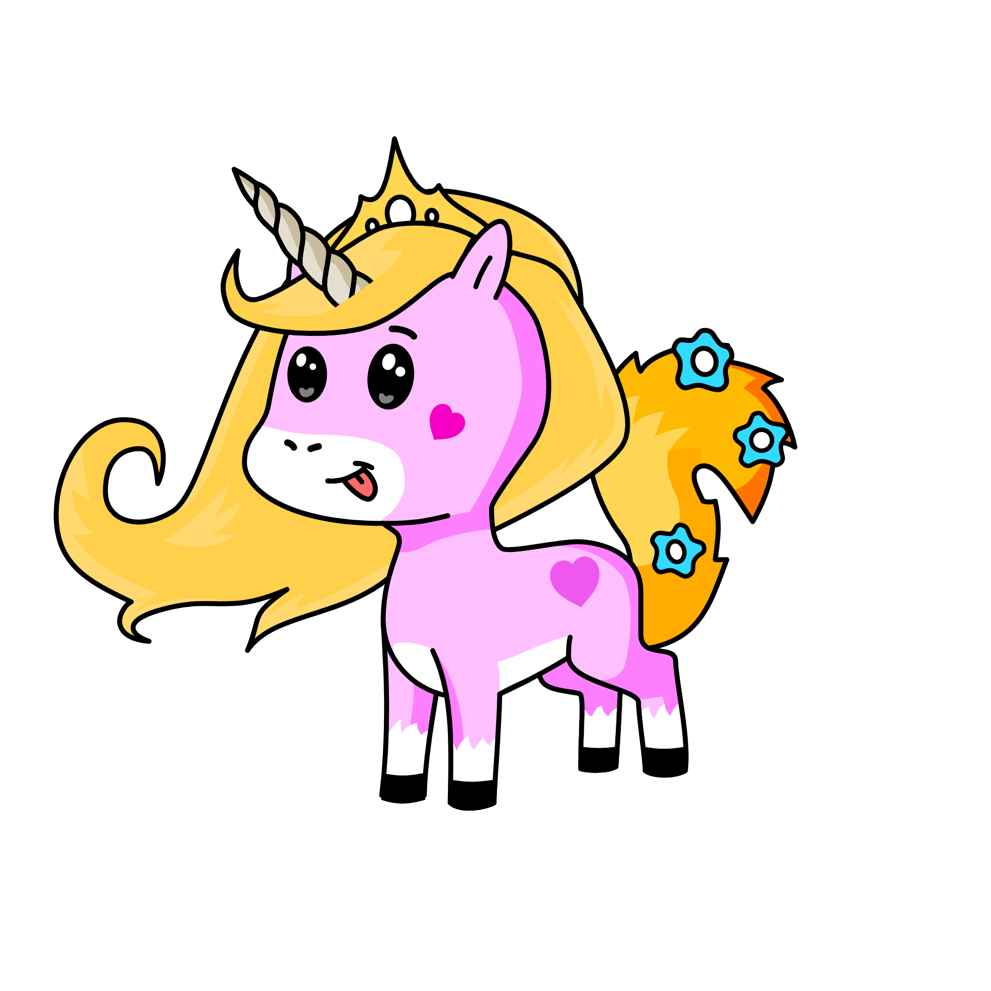 Maelin, the unicorn