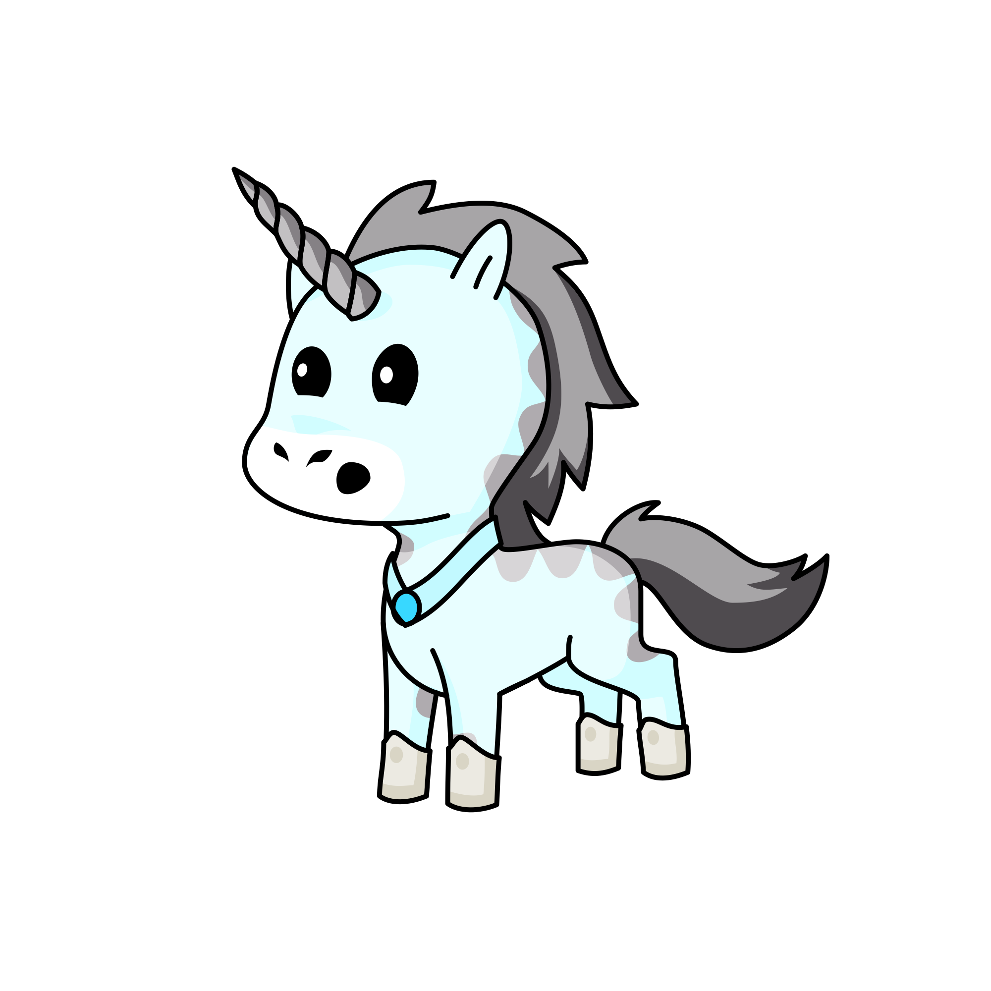 Zane, the unicorn