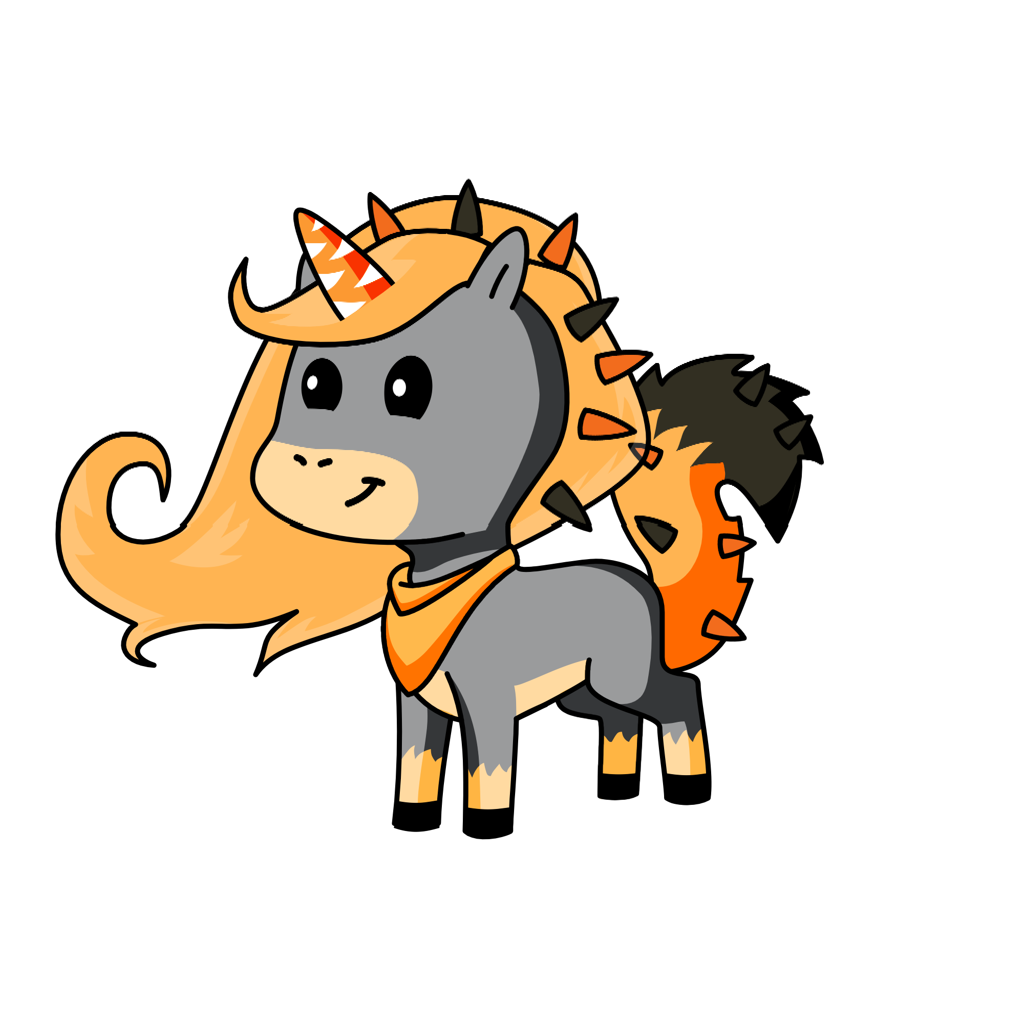 Freya, the unicorn