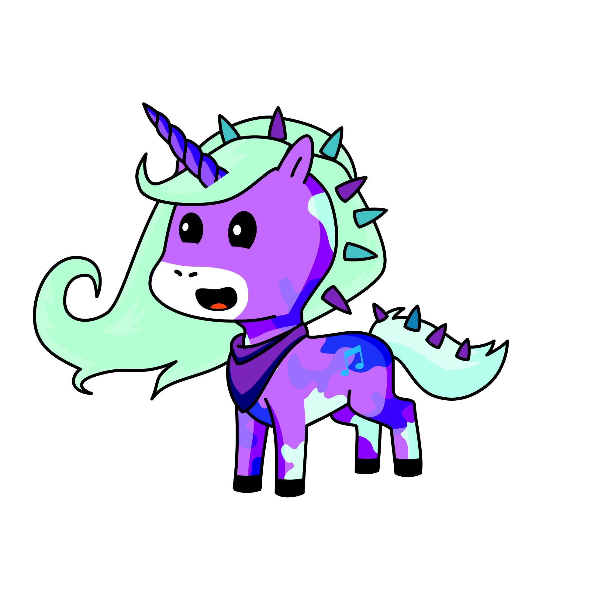 Ash, the unicorn