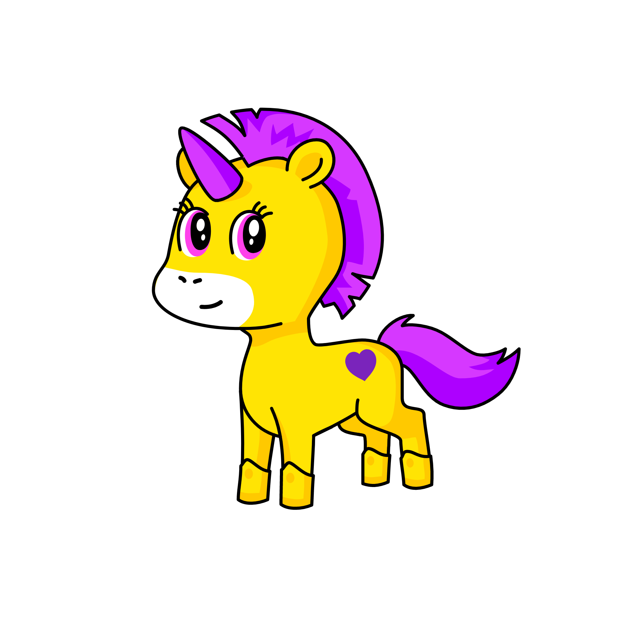 Crystalina, the unicorn