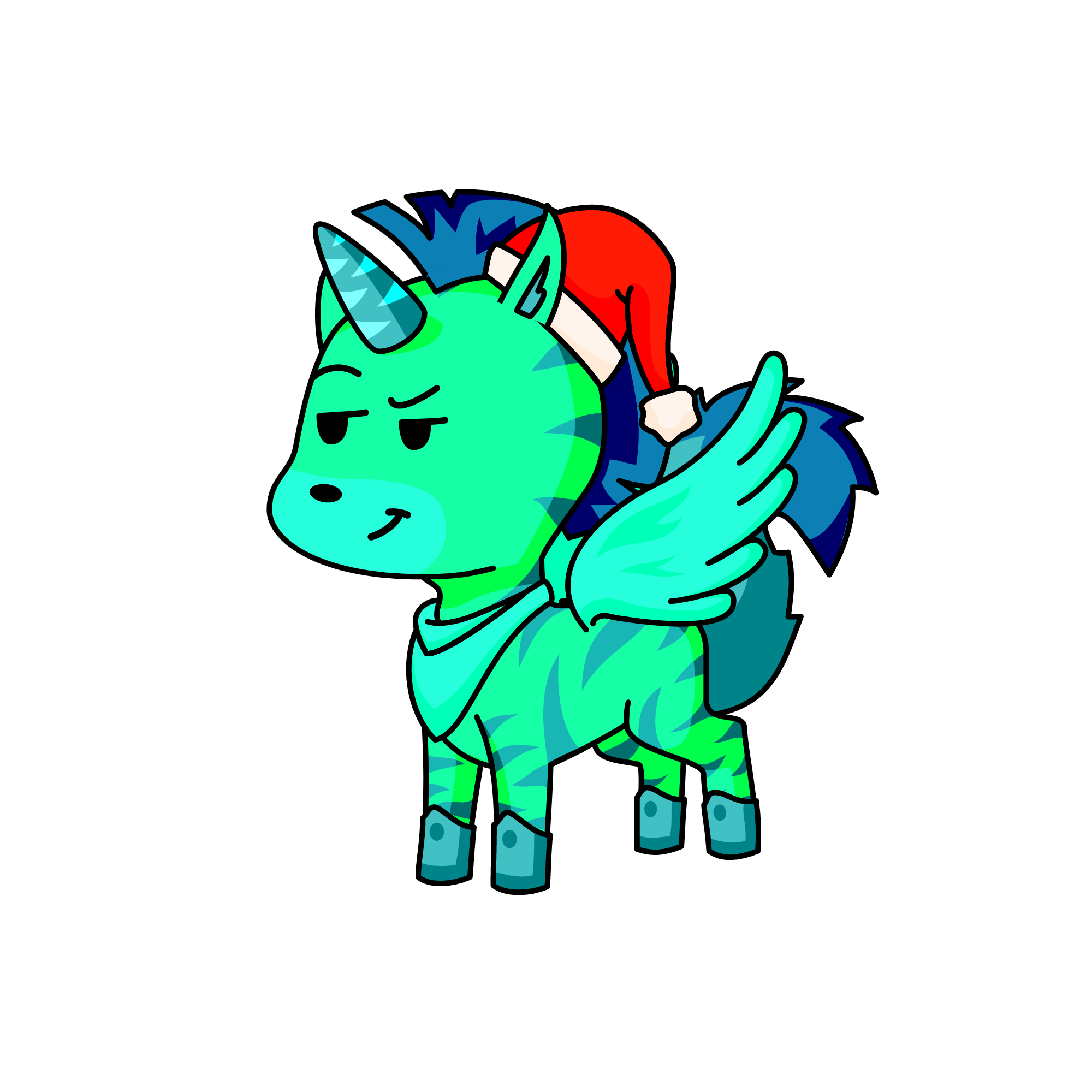 Тамагочи, the unicorn