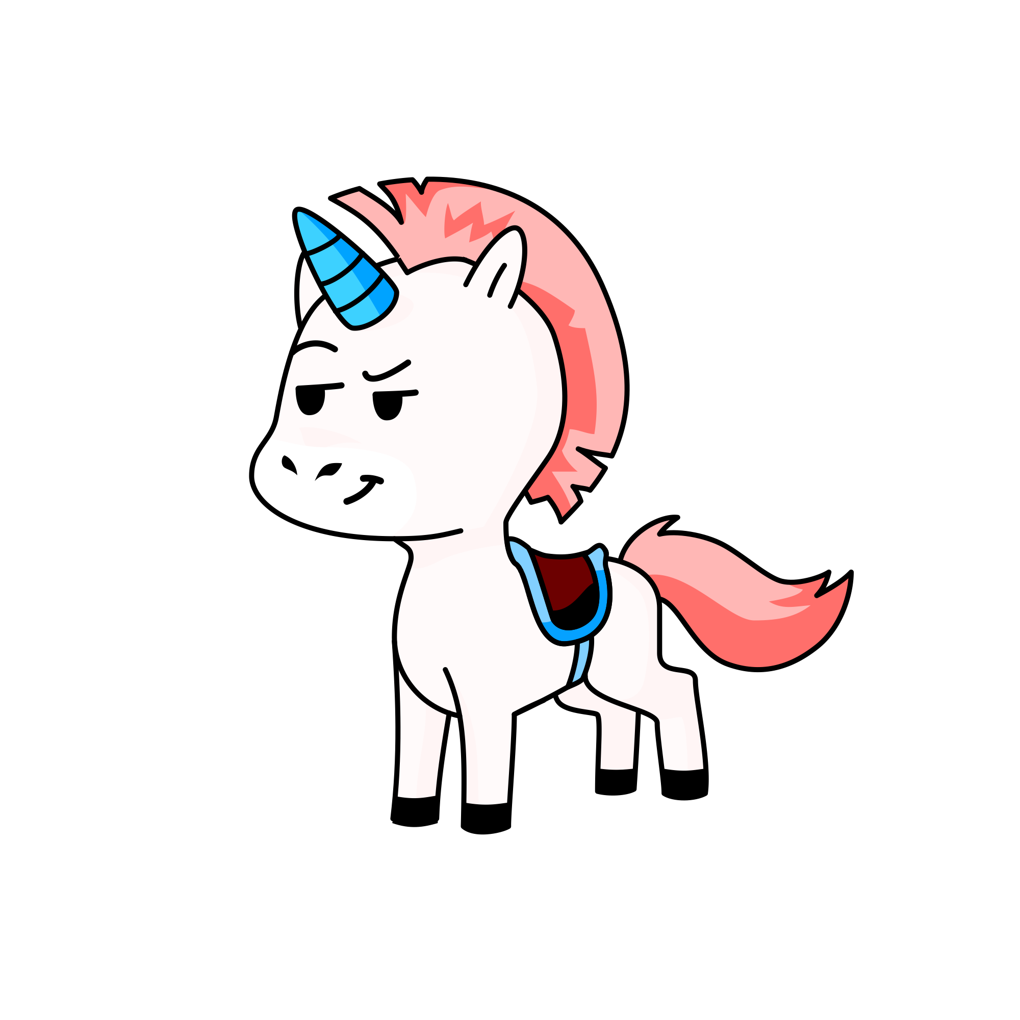 Zip, the unicorn