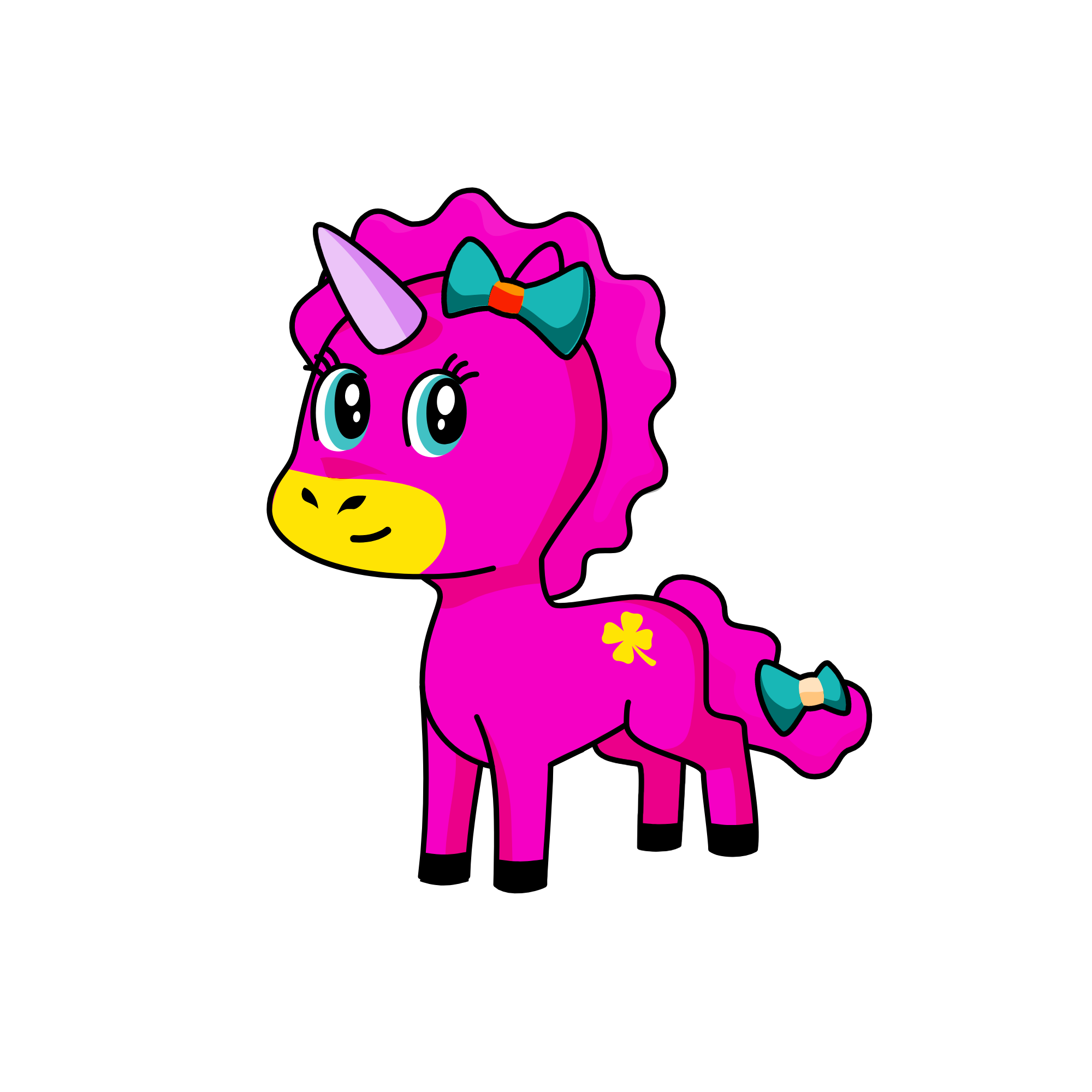 Pinky  Pie, the unicorn