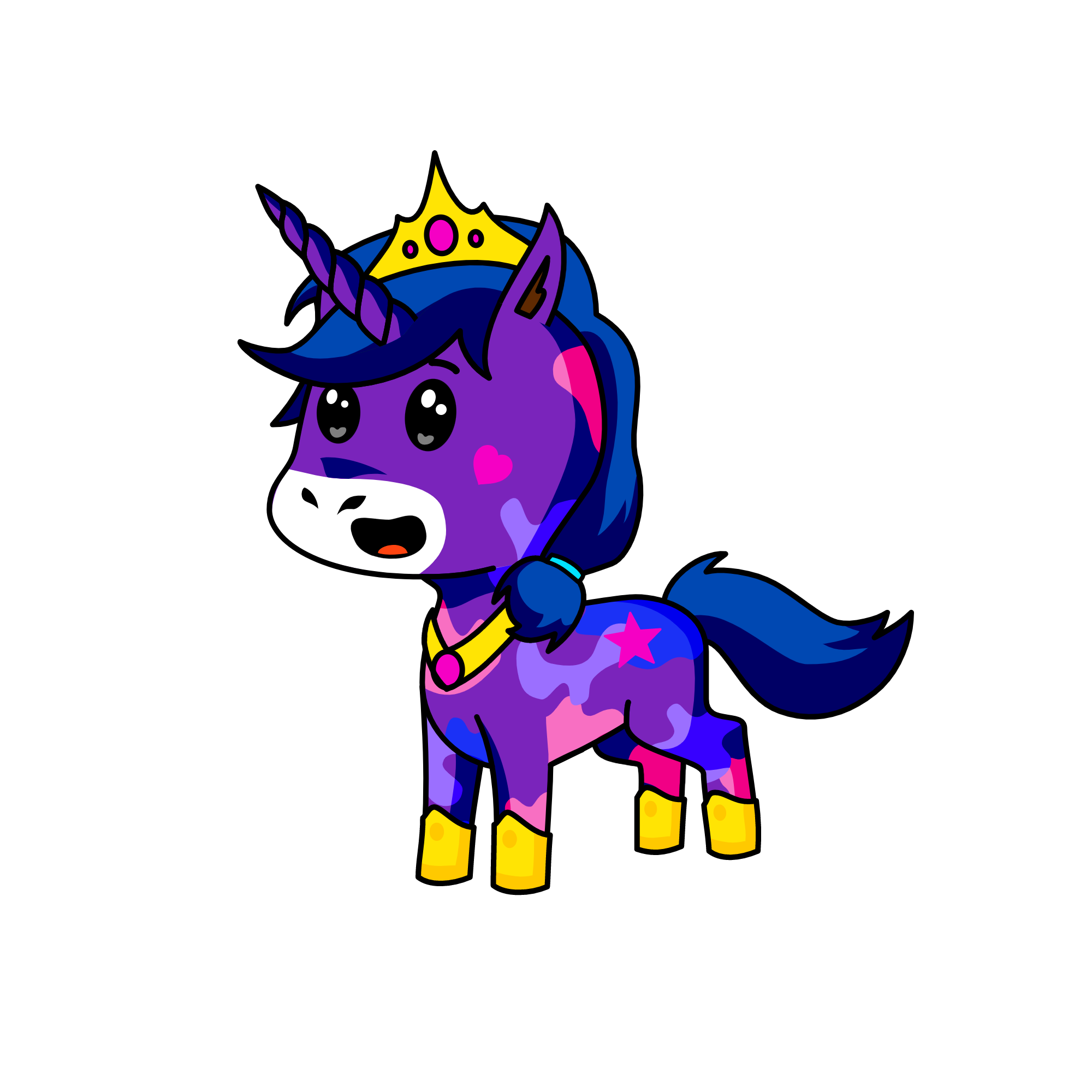 Twight Light, the unicorn