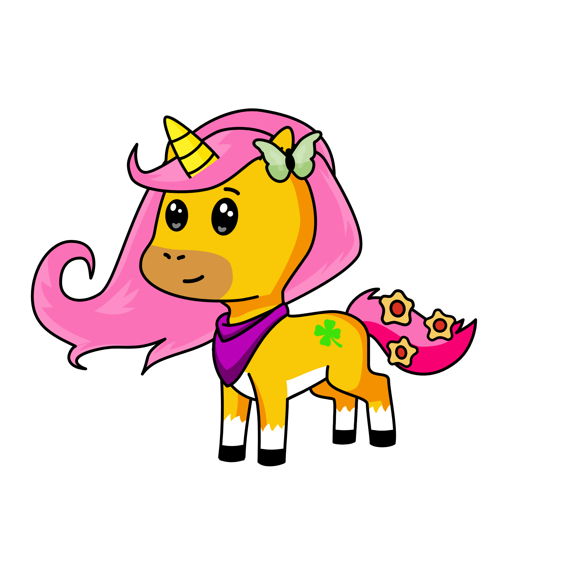 Fluttershy, the unicorn