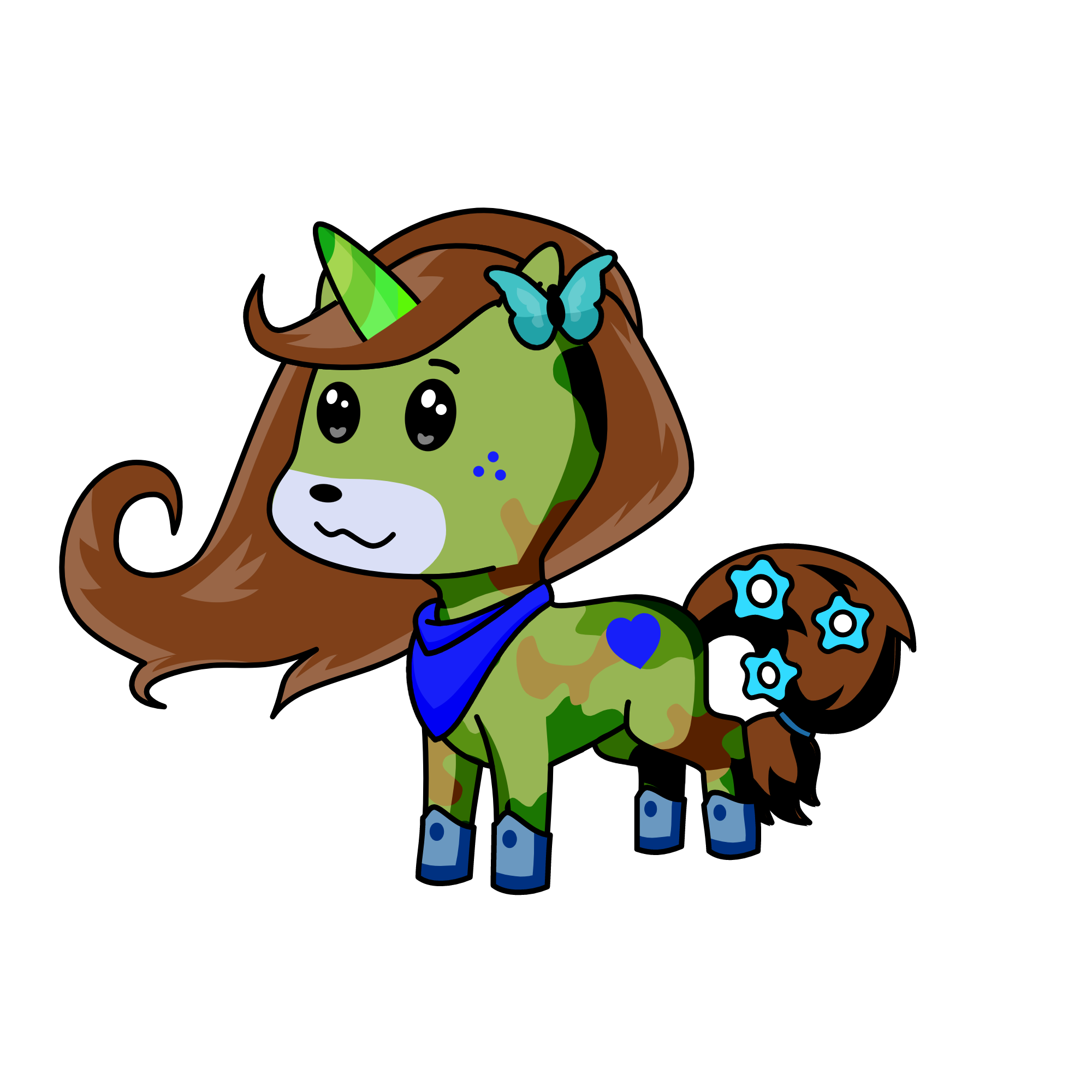 Paz, the unicorn