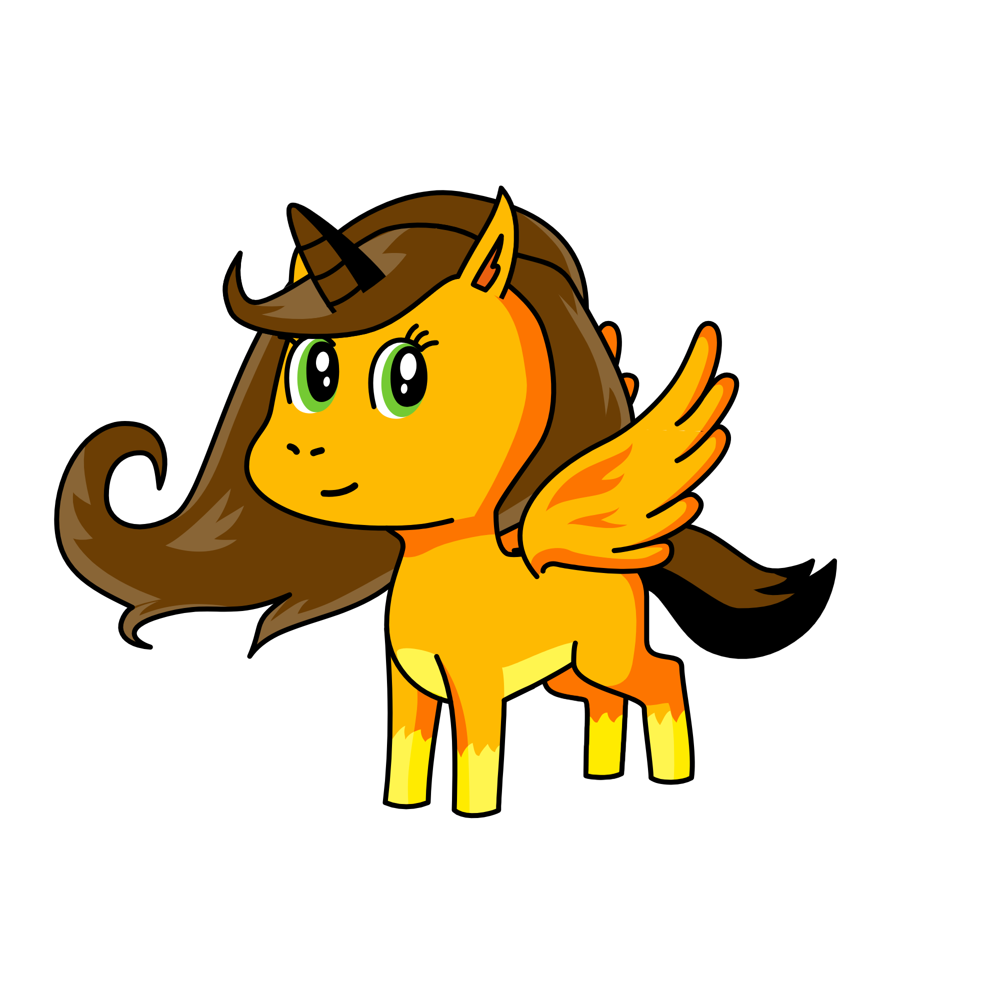 Sunny, the unicorn