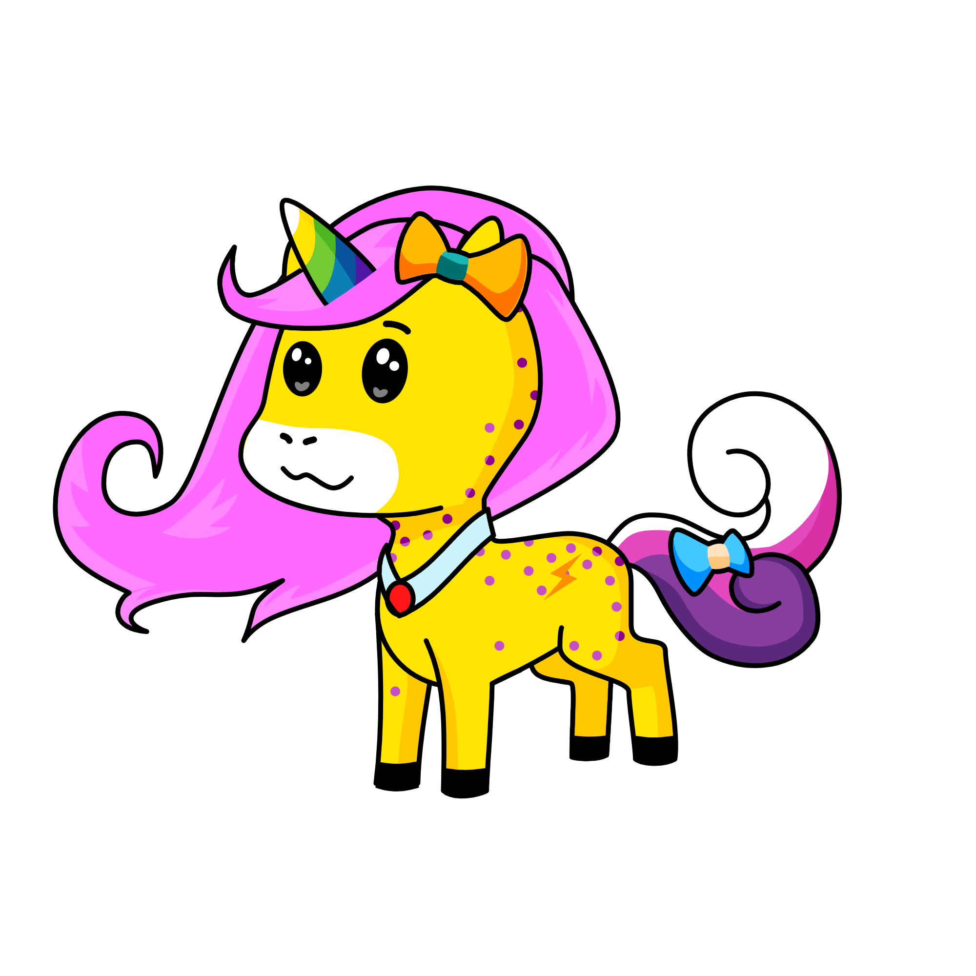Sunny, the unicorn