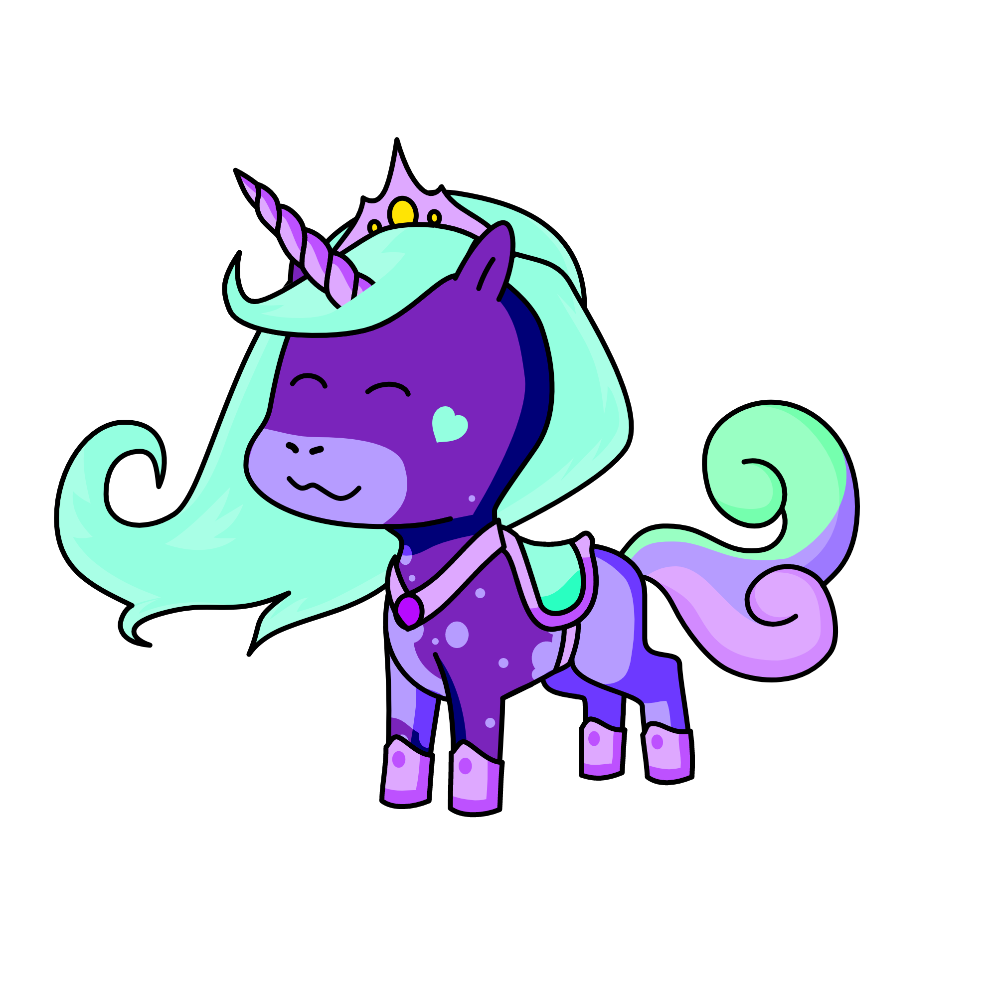 Luna, the unicorn