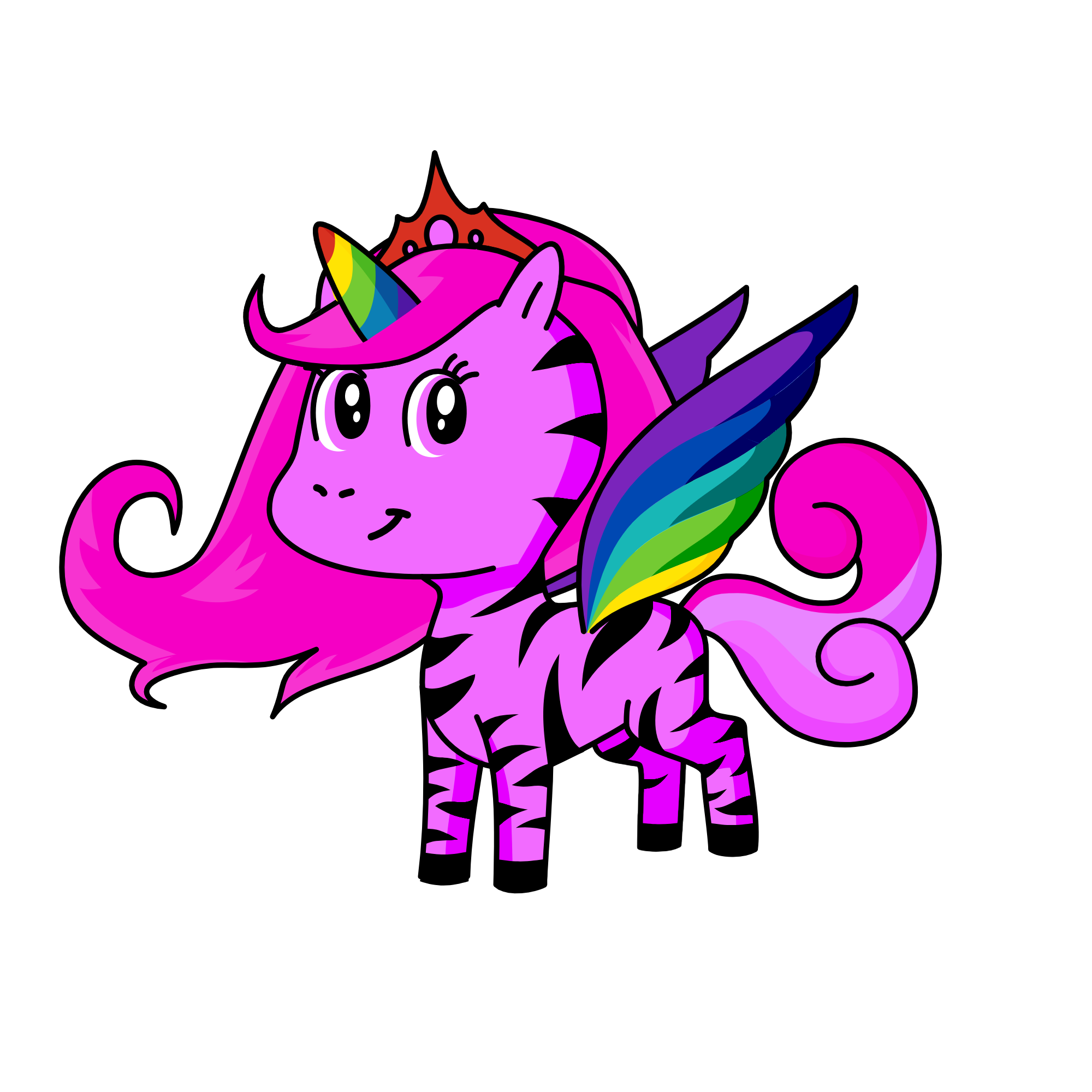 lucky the tiger unicorn, the unicorn