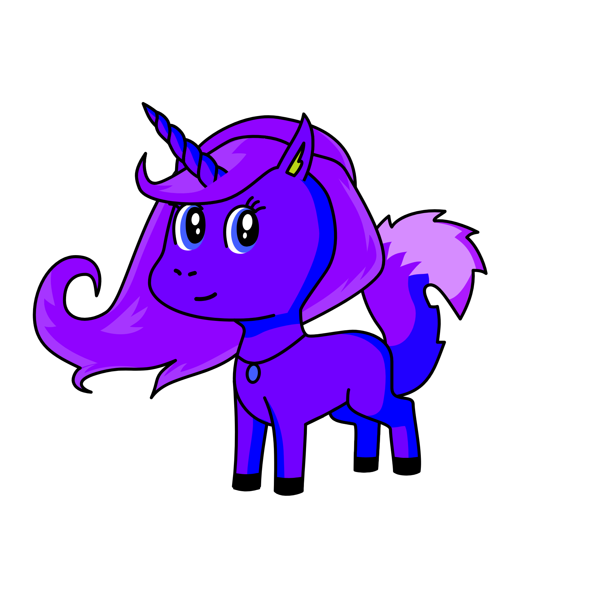 no name, the unicorn