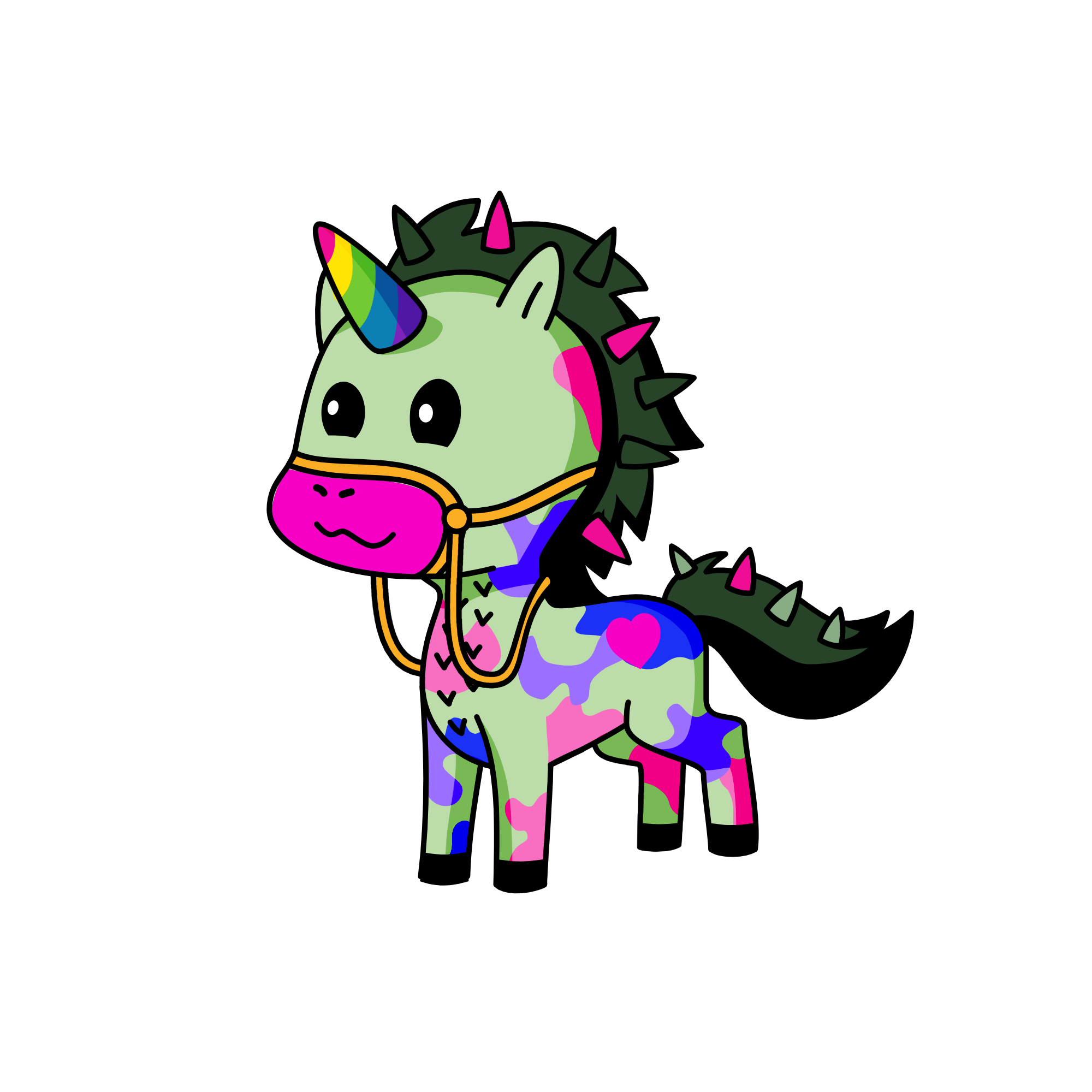 pie, the unicorn