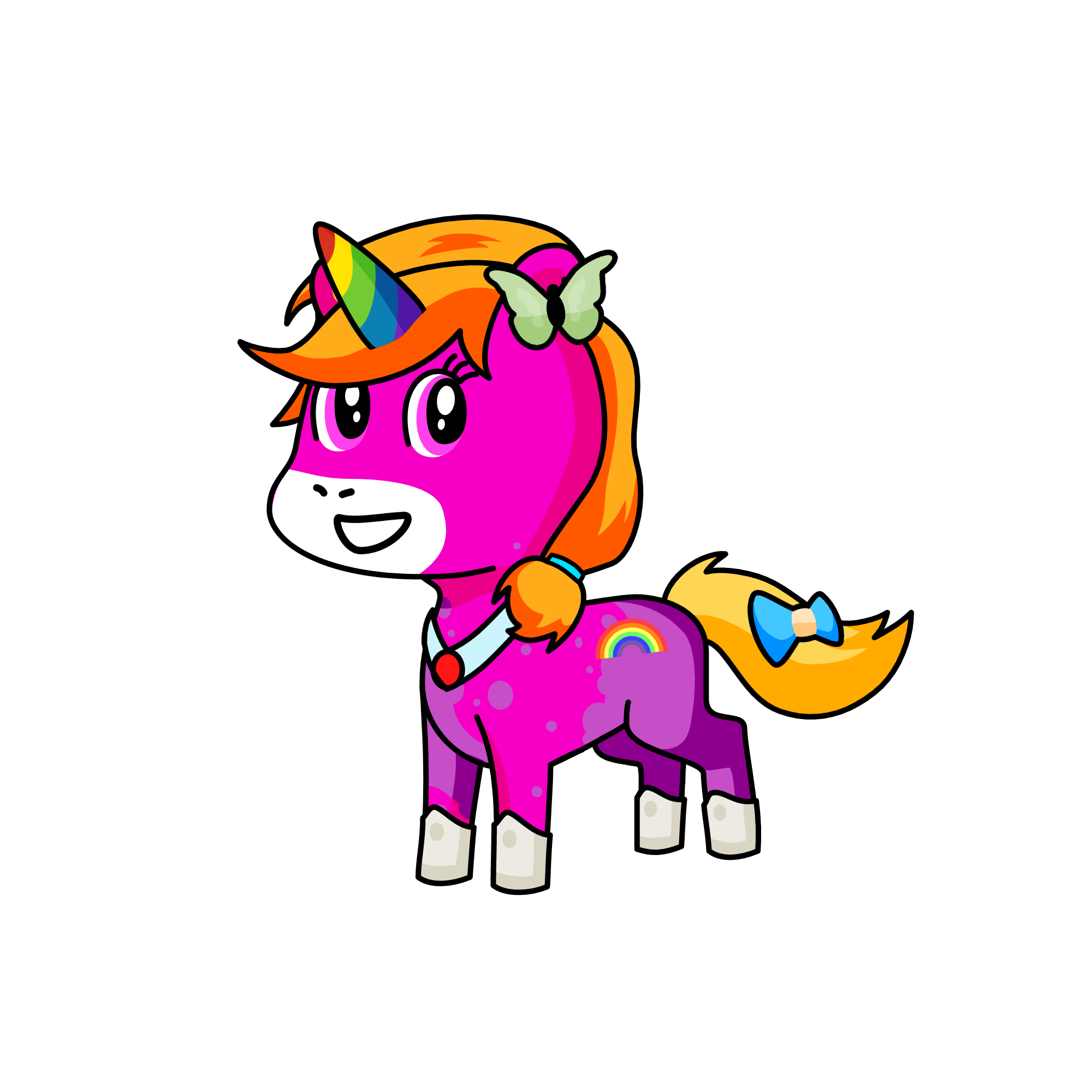 Sweety, the unicorn