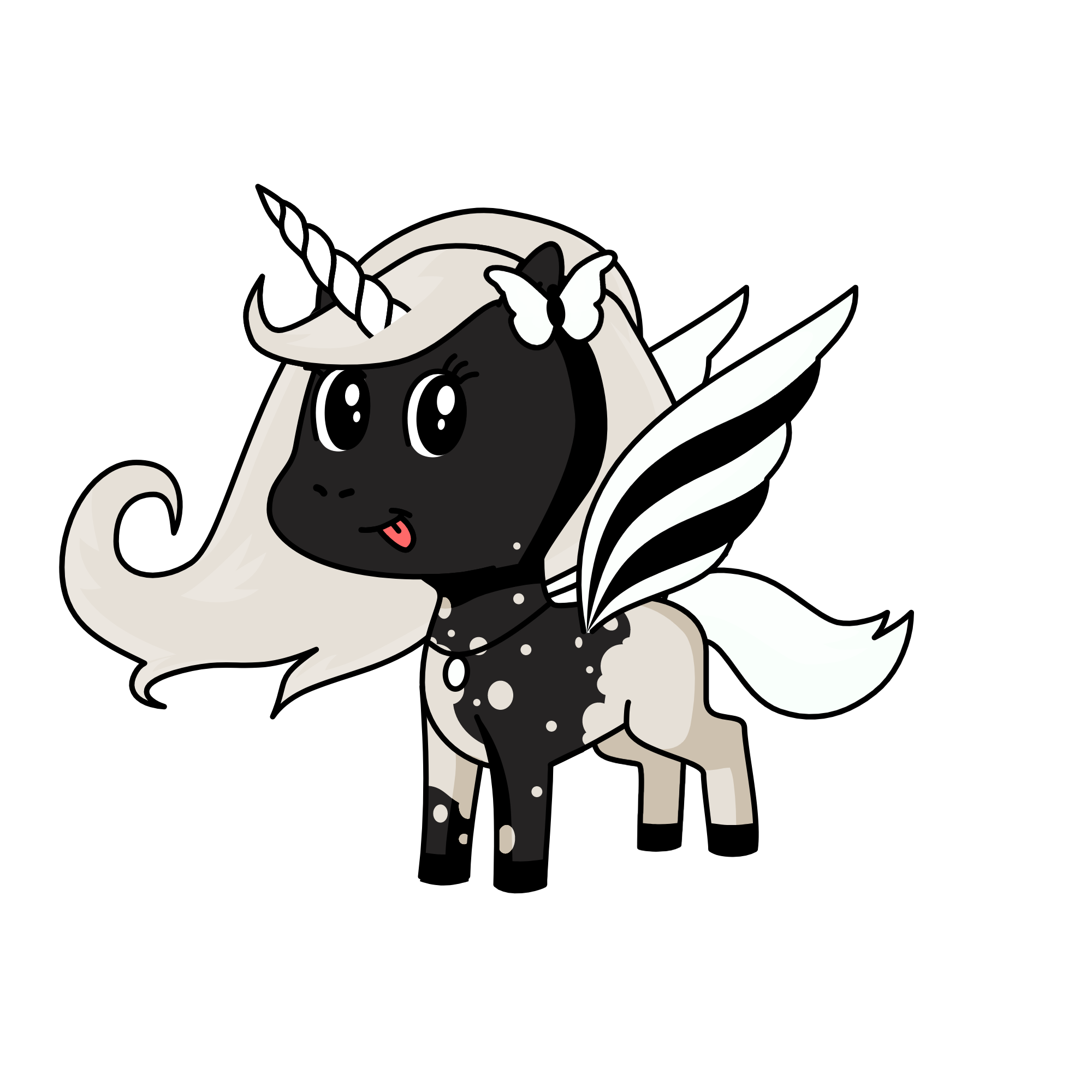 cookies and cream, the unicorn
