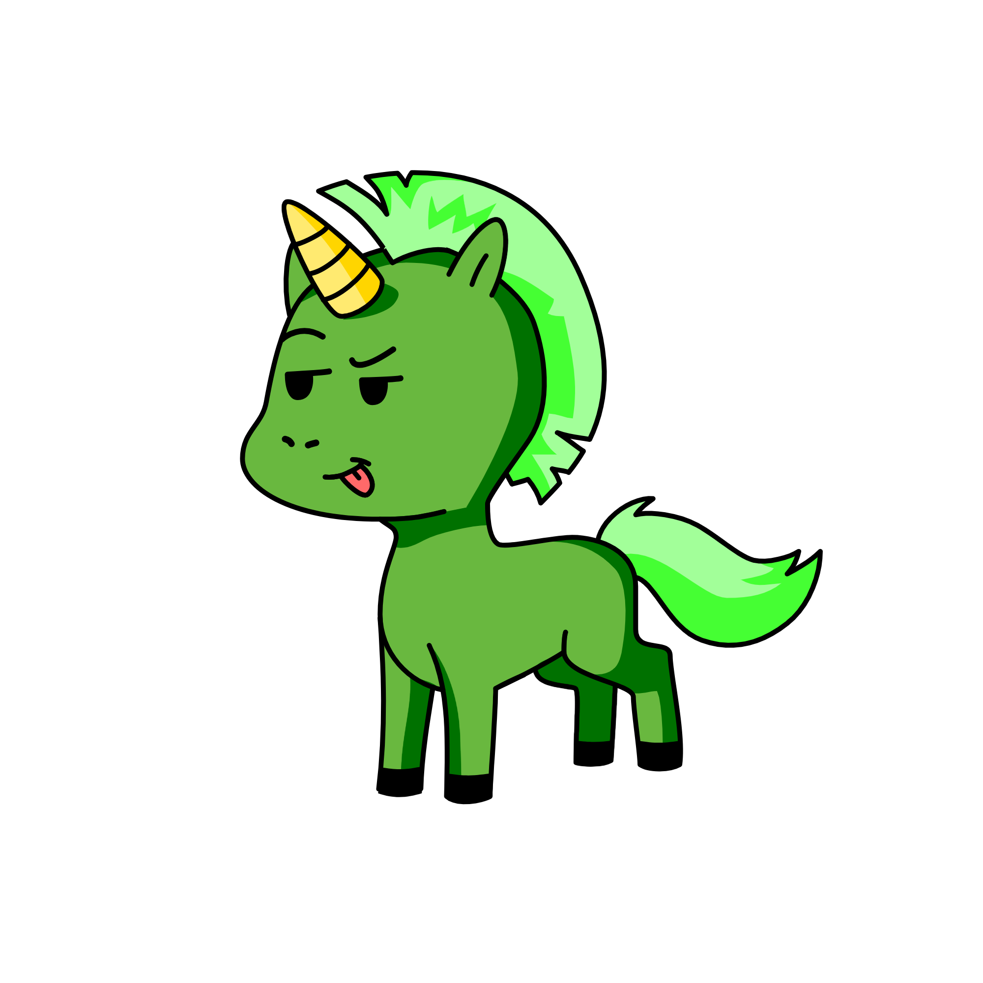 fvnrjn jthirht, the unicorn