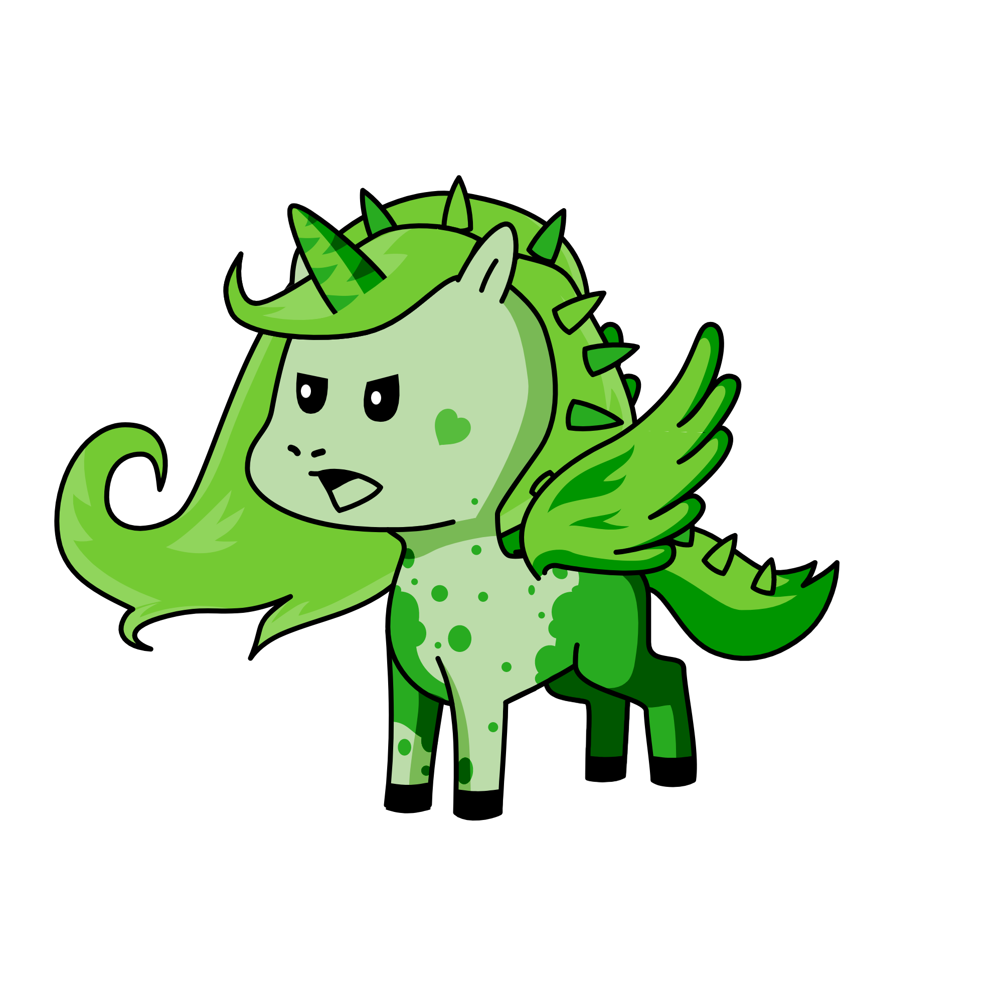 Zombie, the unicorn