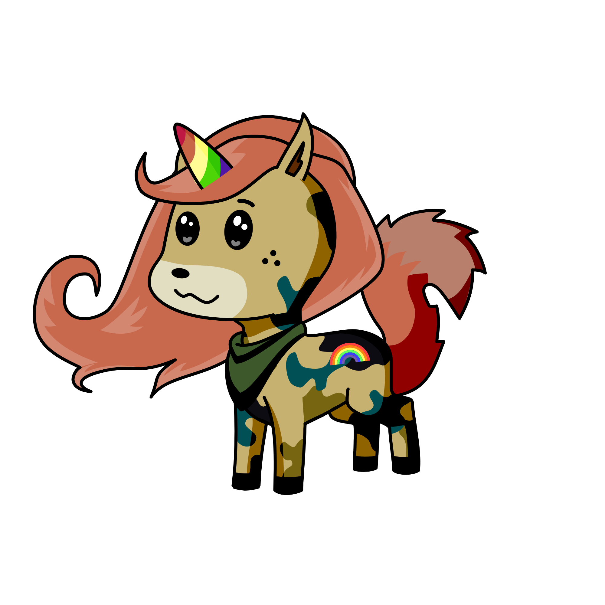 Paz, the unicorn