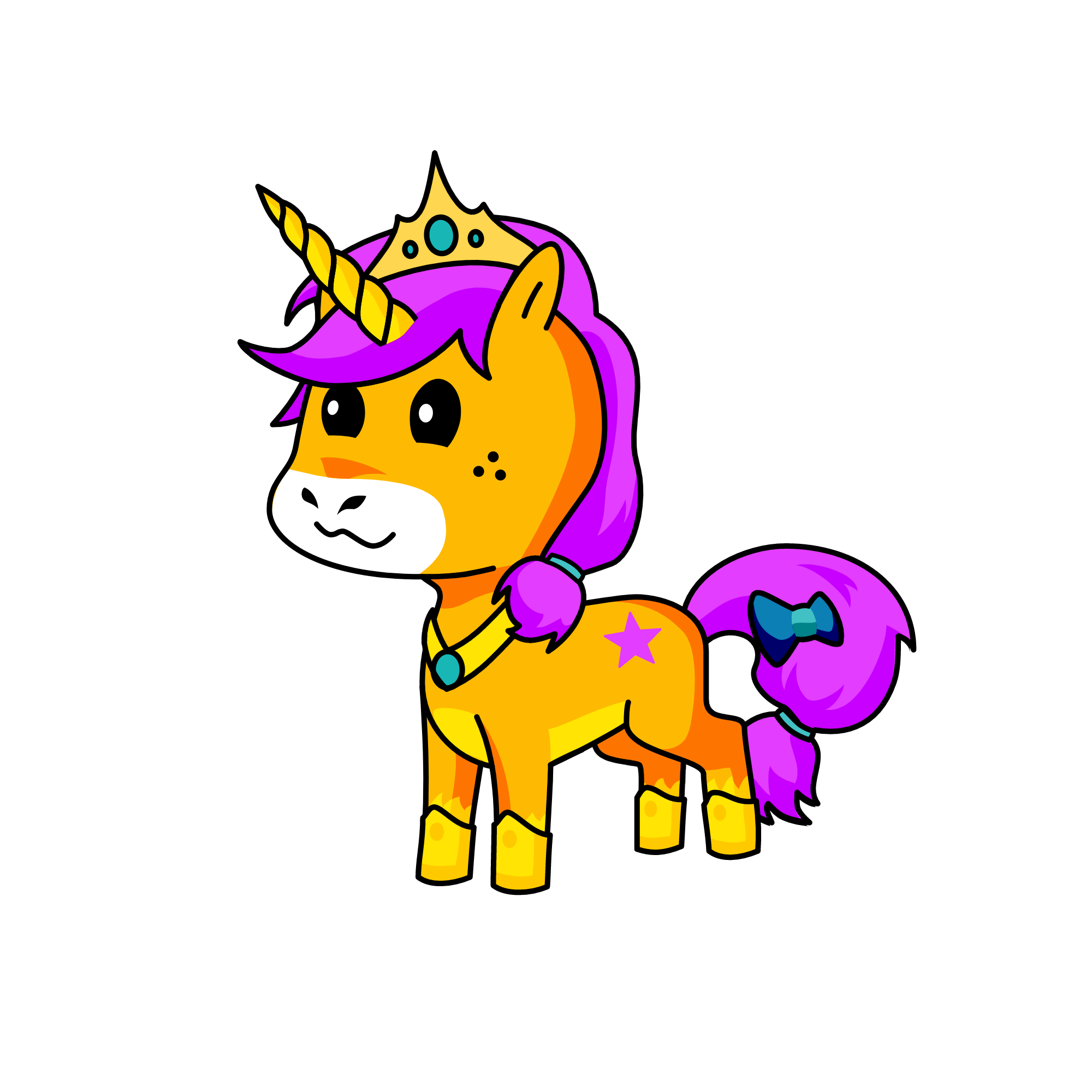Sunny, the unicorn