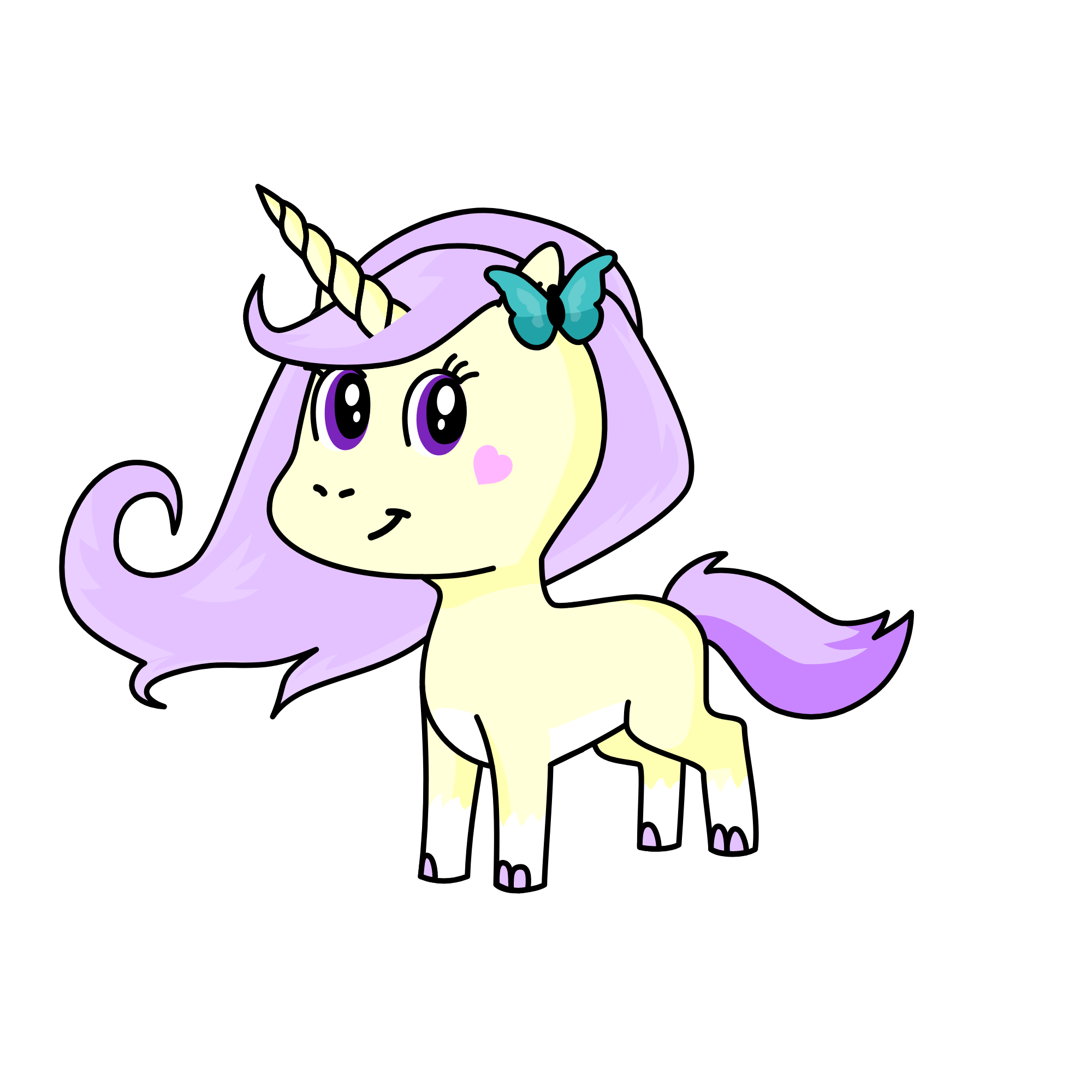 Sprinkles, the unicorn