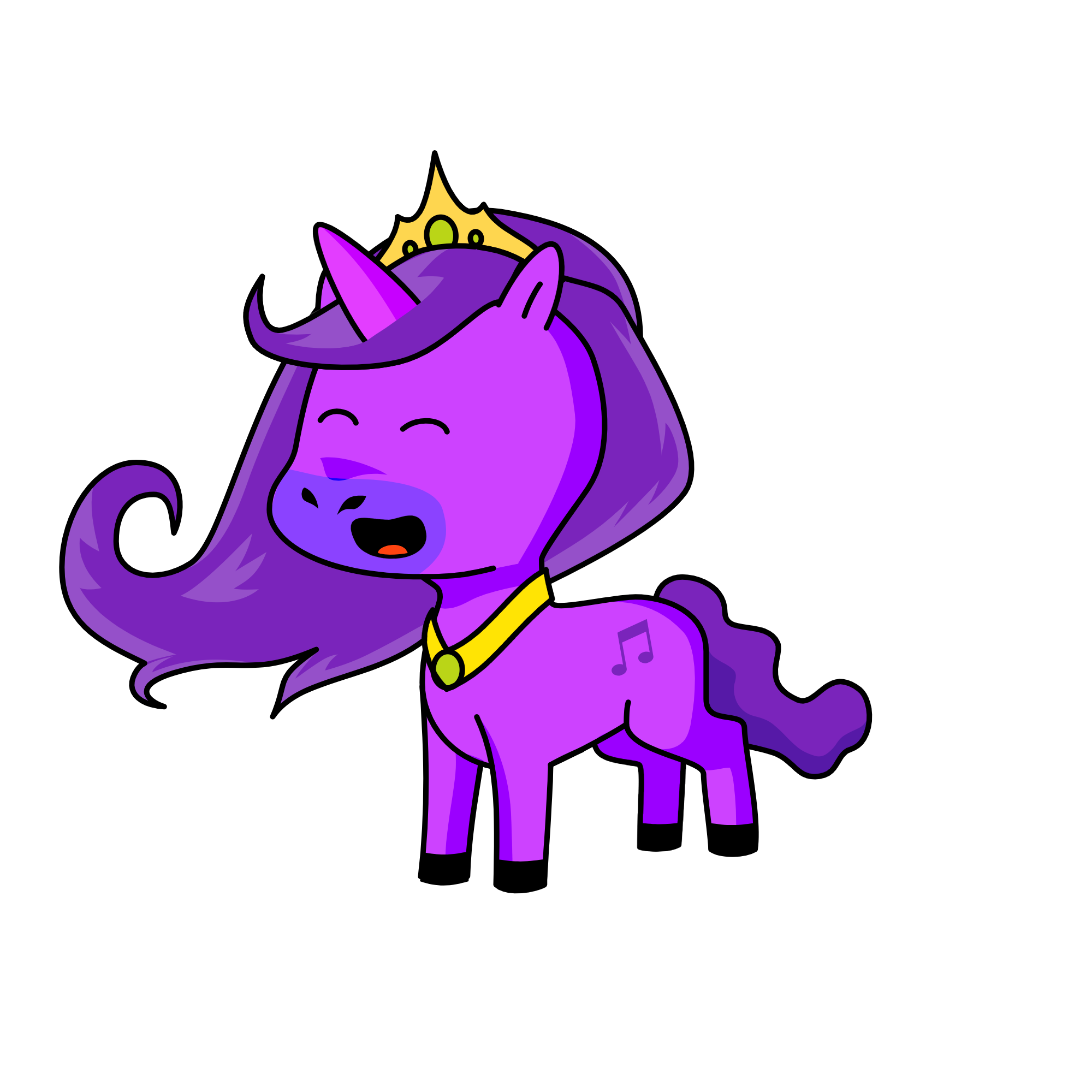 Peep, the unicorn