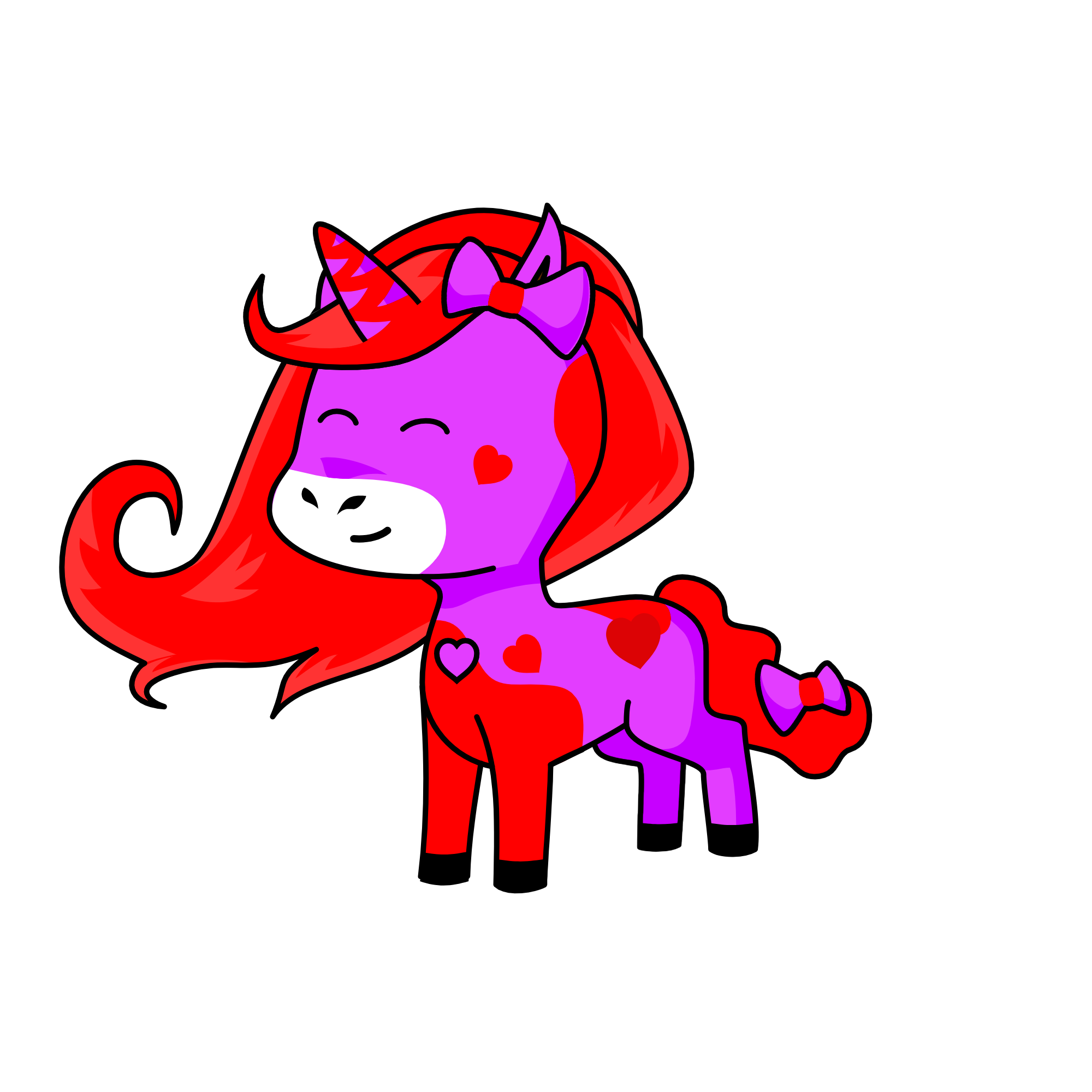 heart, the unicorn
