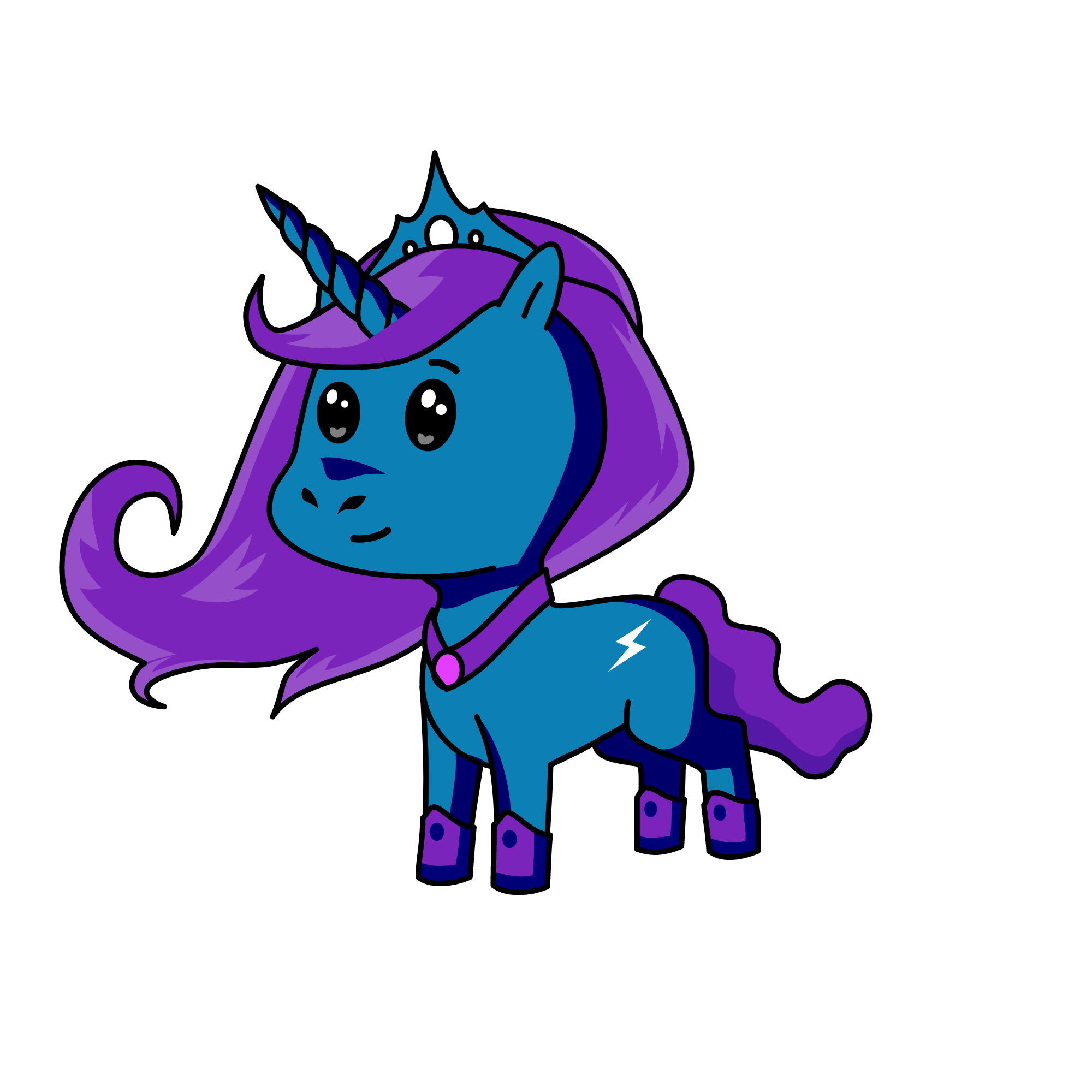 luna, the unicorn