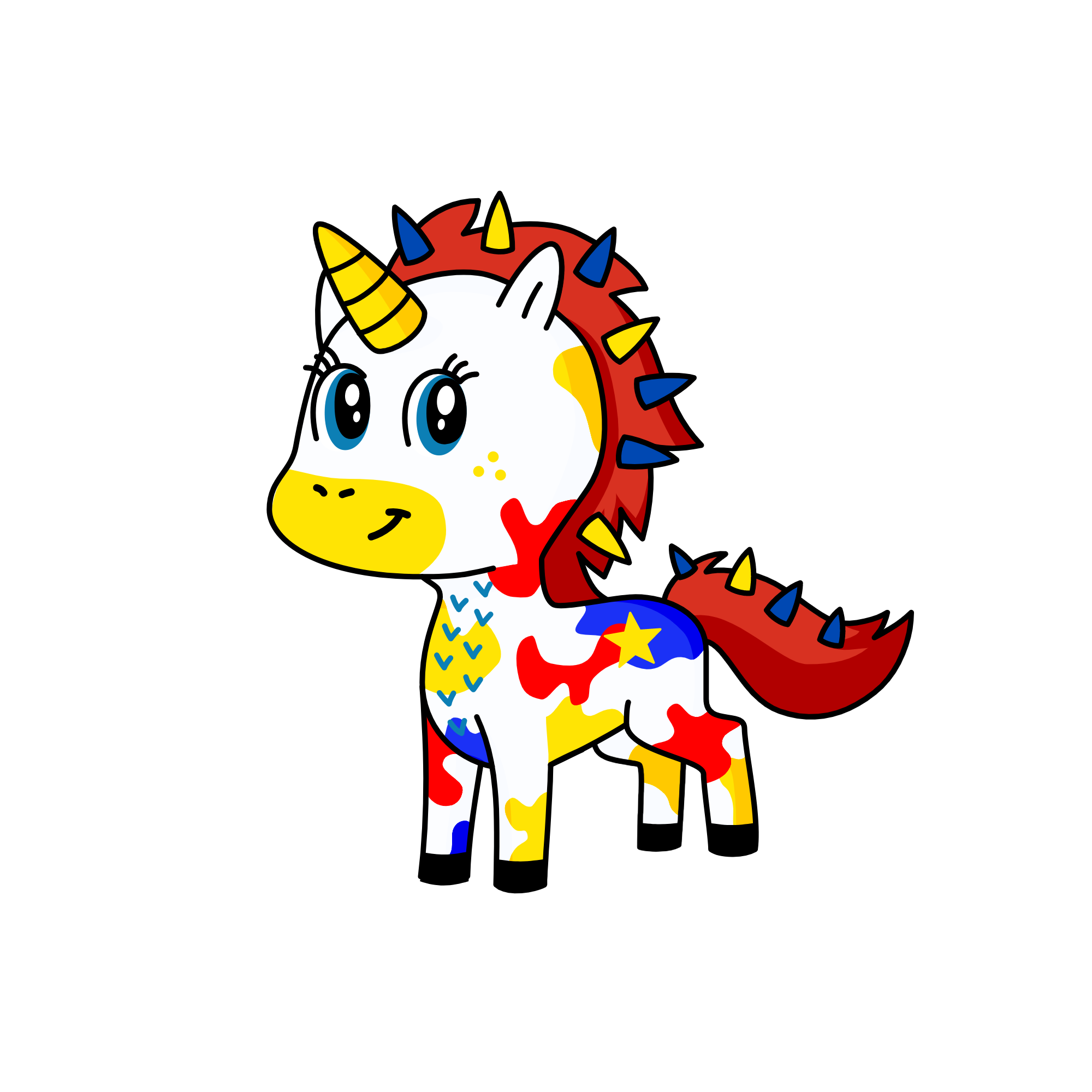 Philepenes, the unicorn