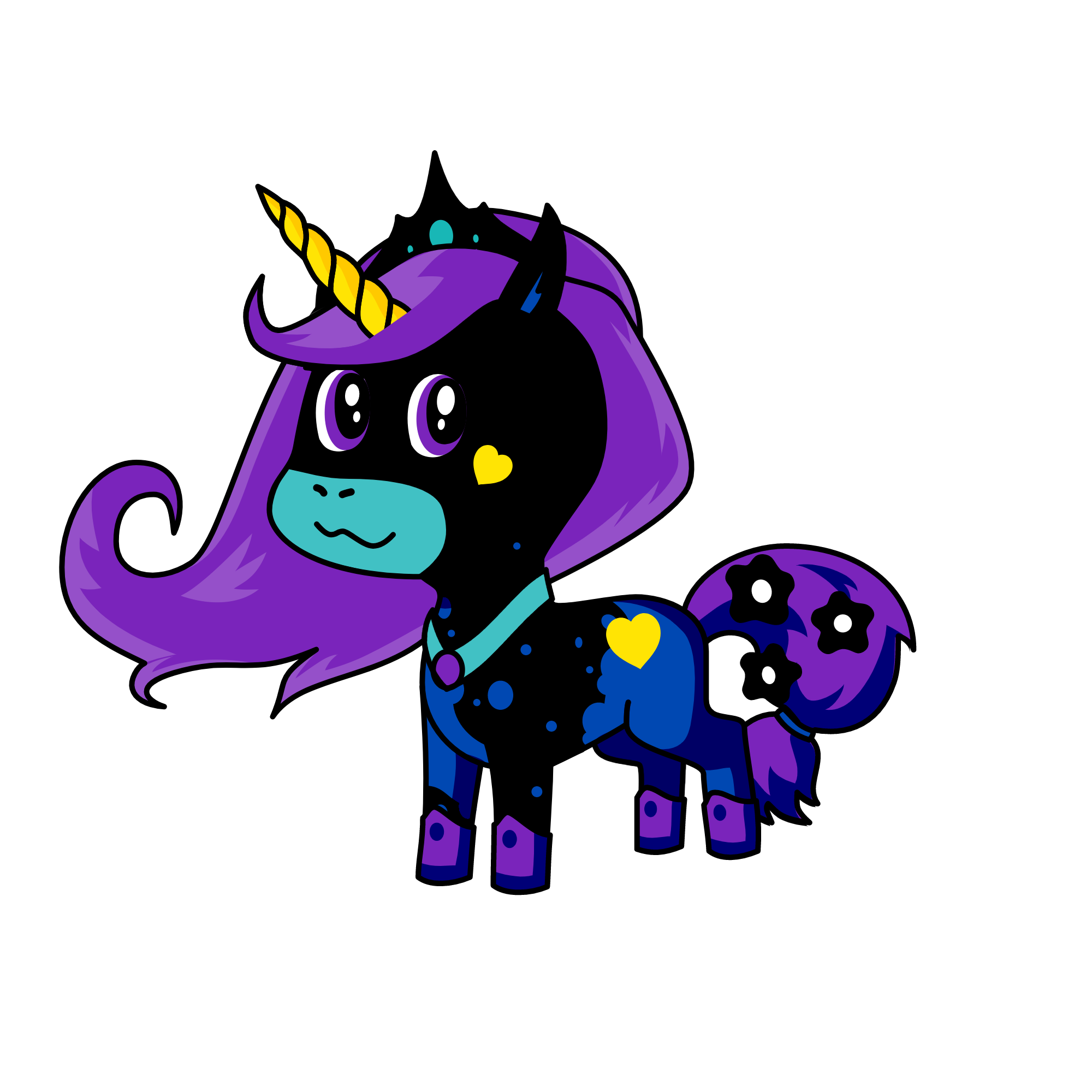 Luna, the unicorn