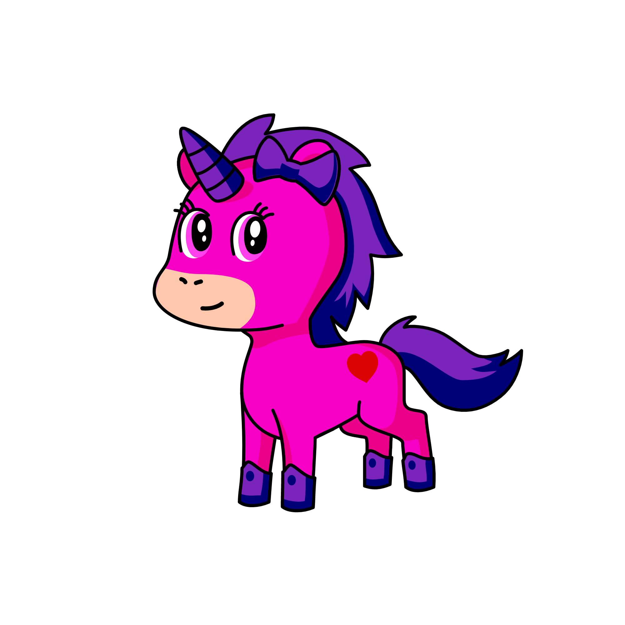 Sparkle Heart, the unicorn