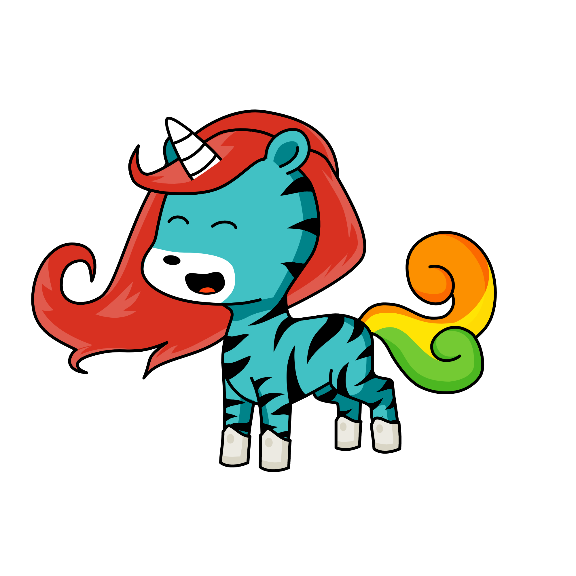 RAIBOW, the unicorn
