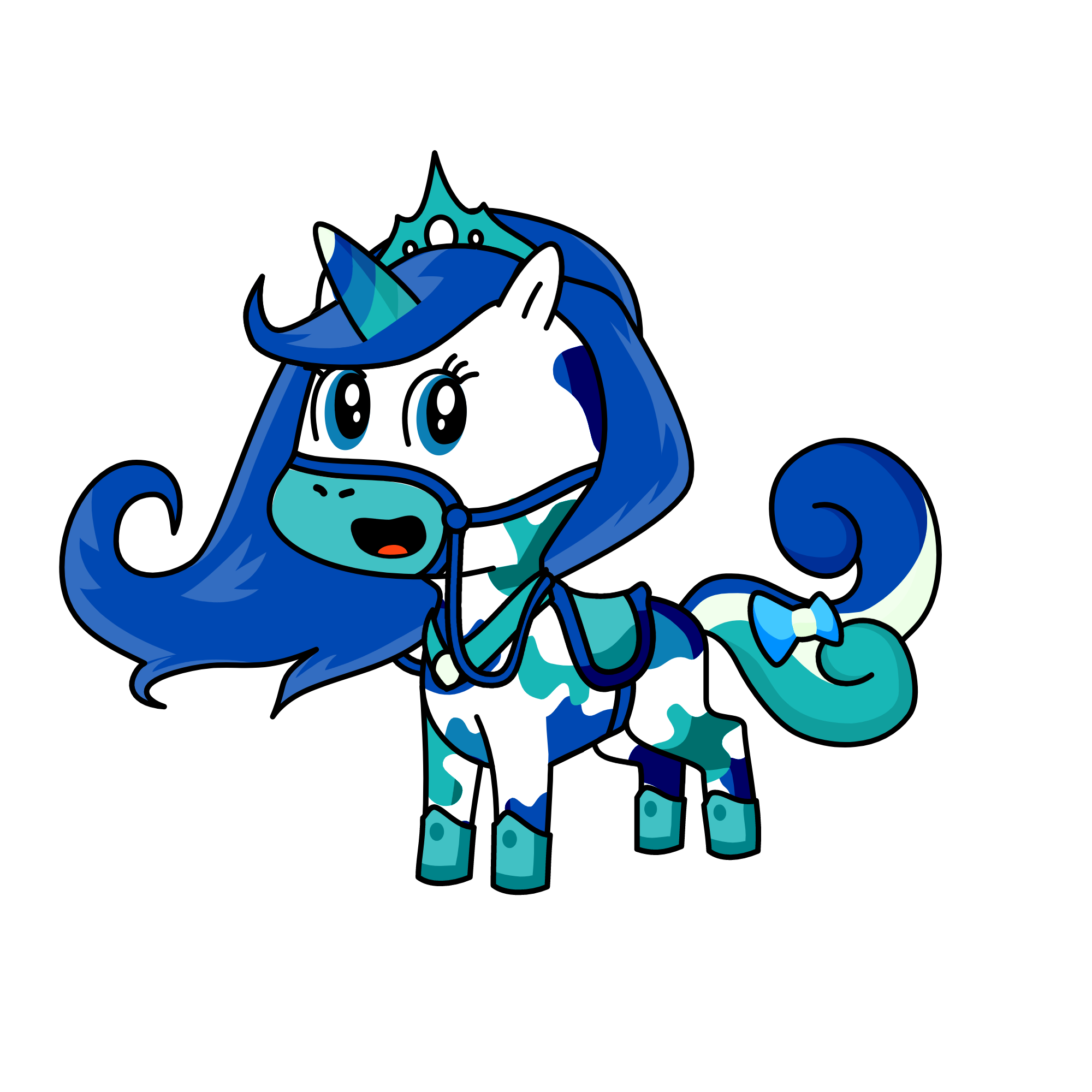 Snowy, the unicorn