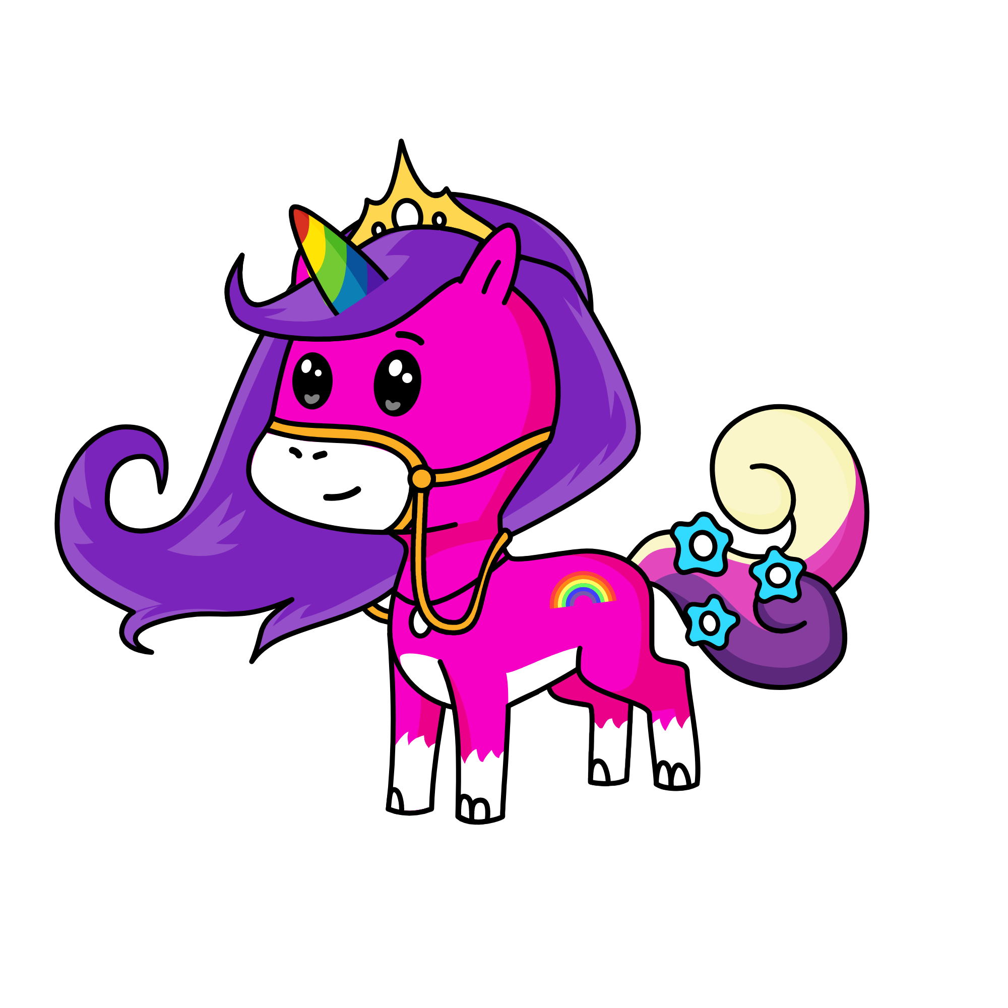 Owie, the unicorn
