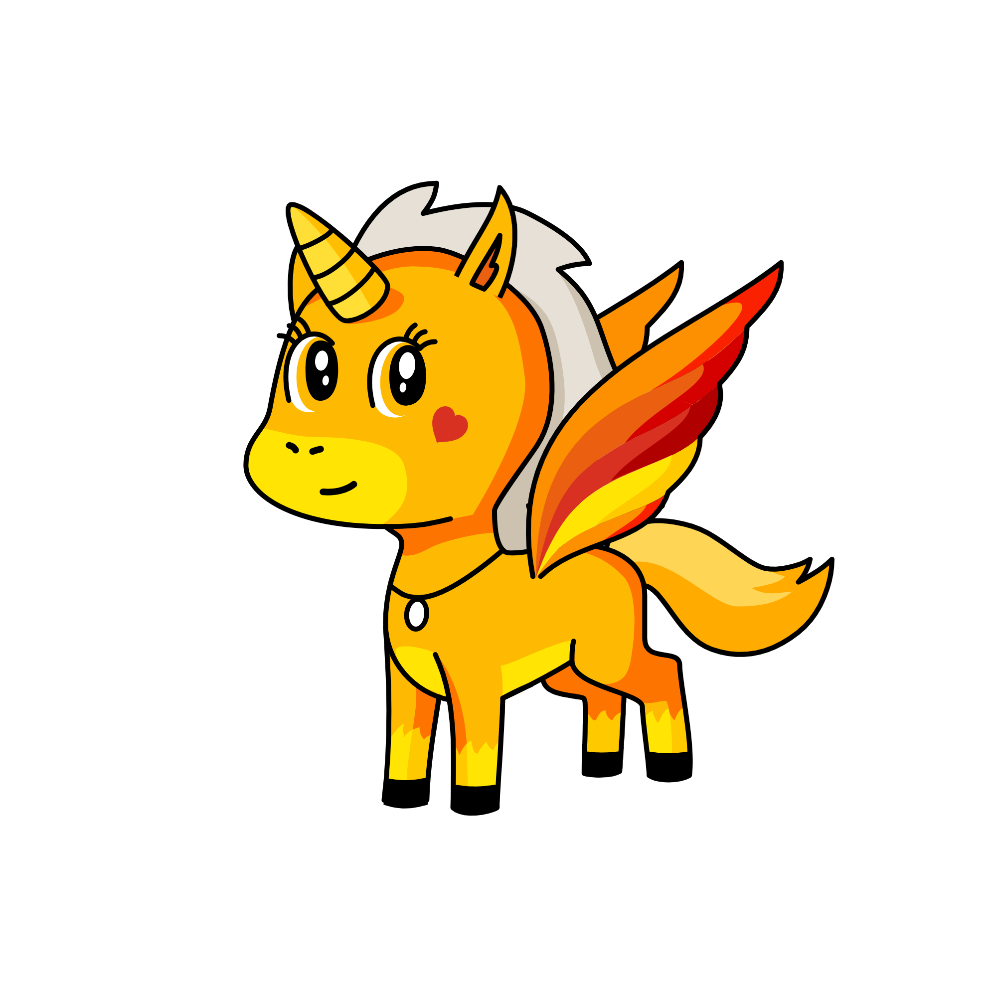 Wildfire, the unicorn