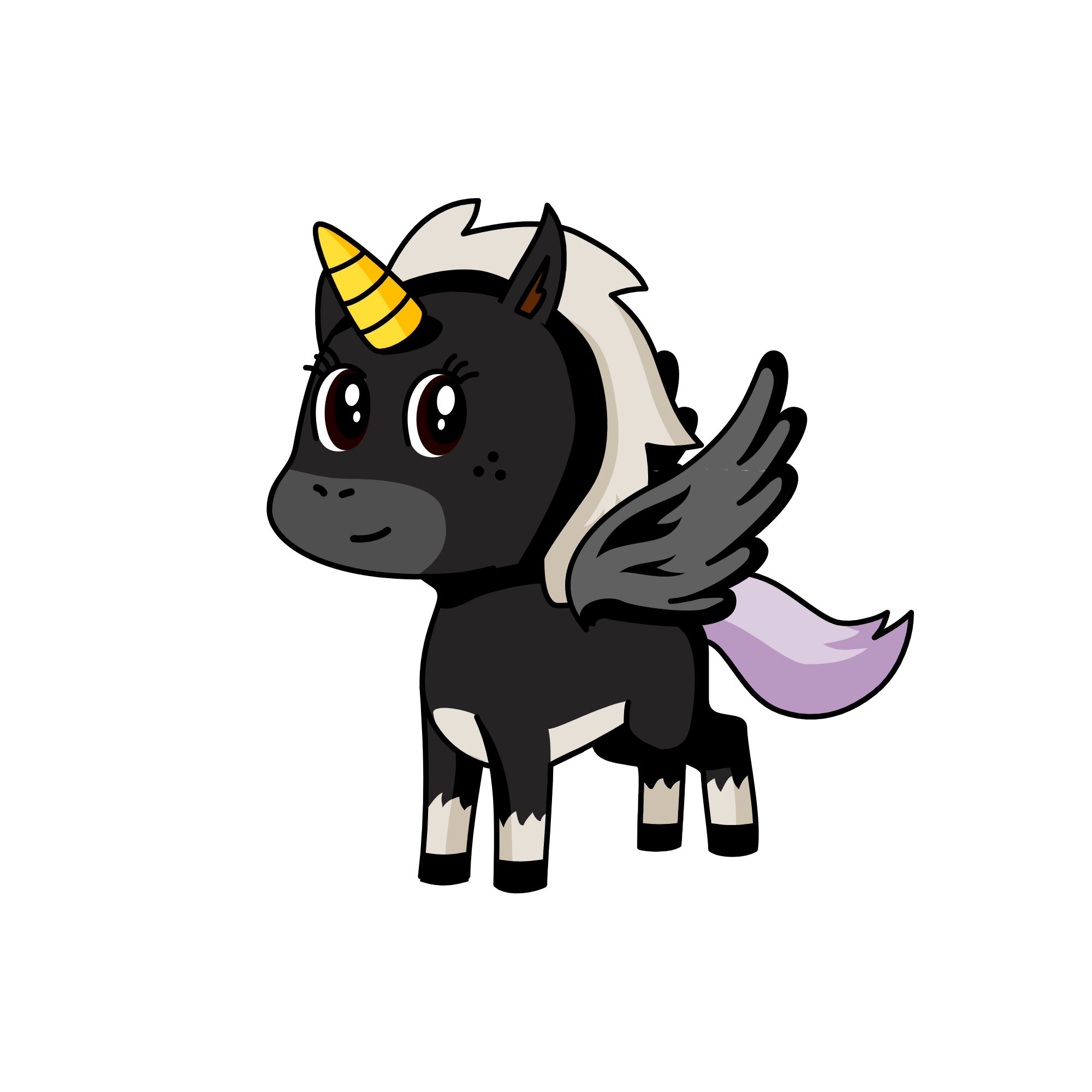 Luna, the unicorn