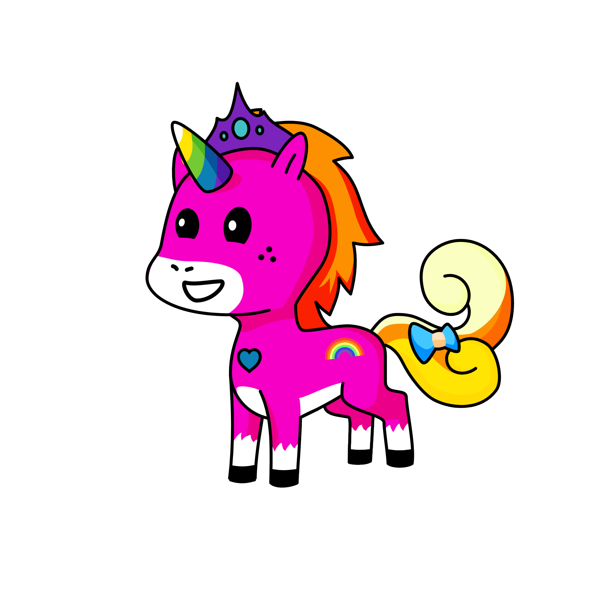 kitty, the unicorn