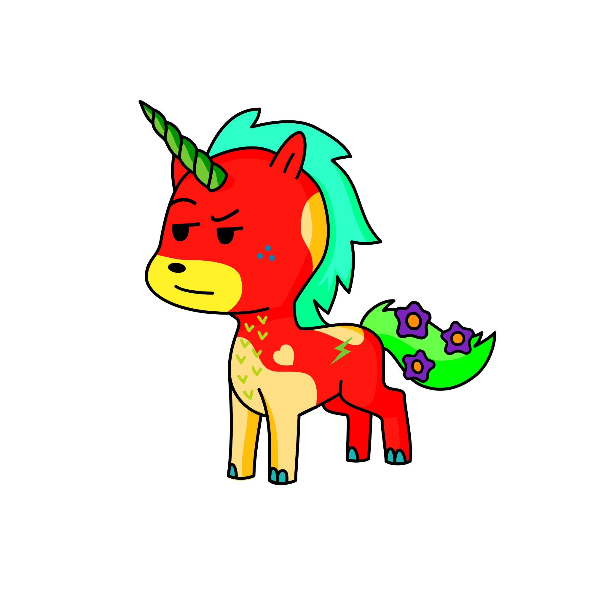 nightnincorn, the unicorn