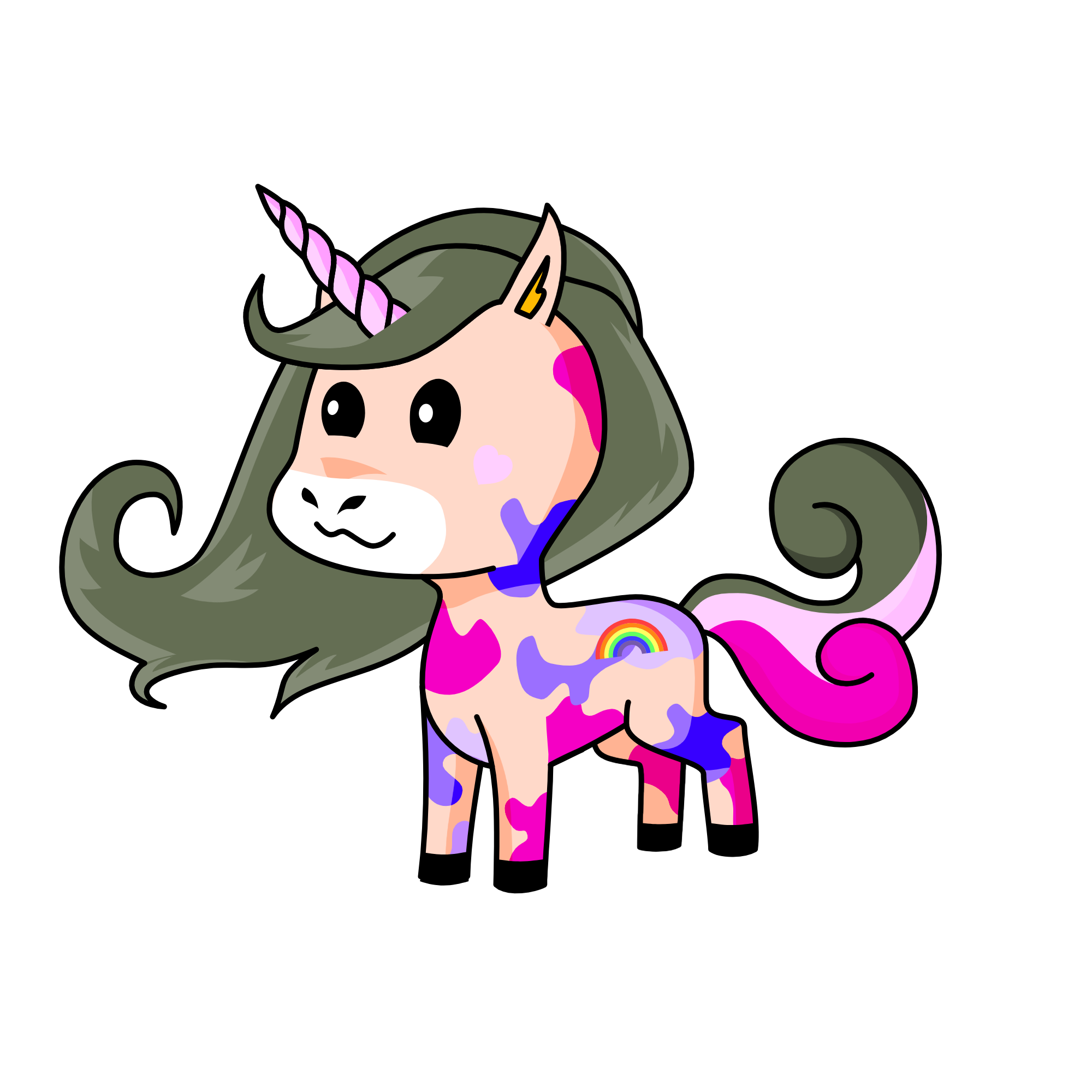 mine, the unicorn