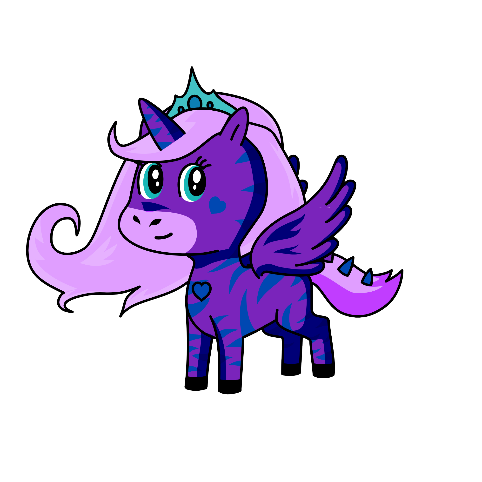 Galaxy, the unicorn