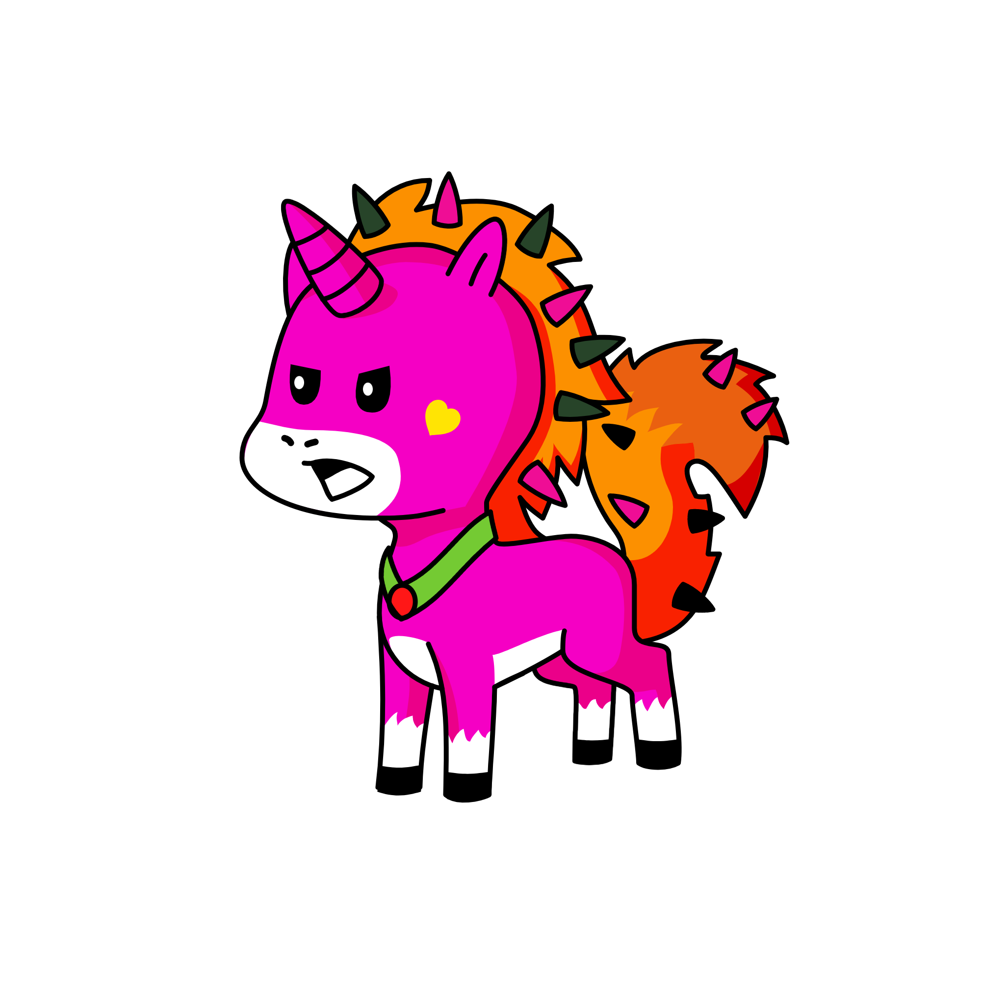 angry love, the unicorn