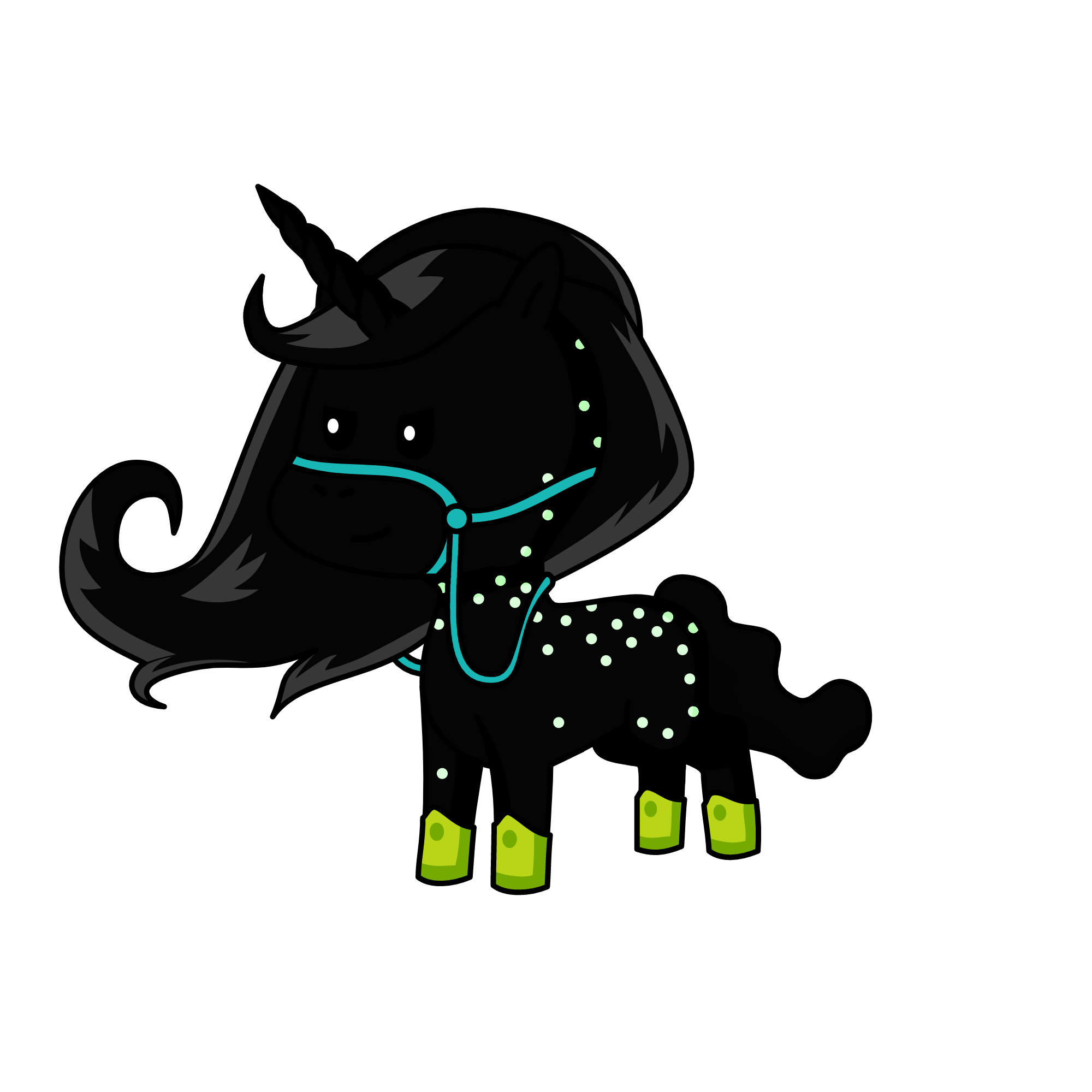 moon, the unicorn
