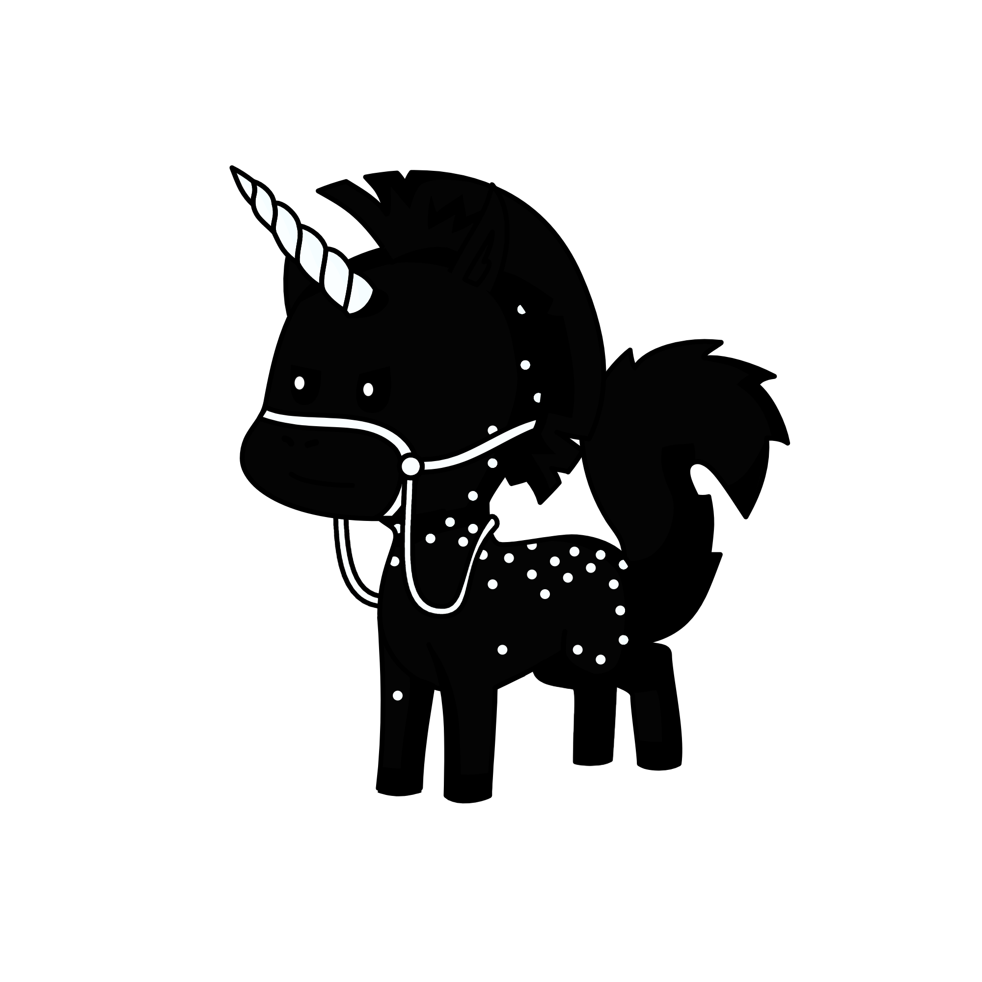Moon Light, the unicorn