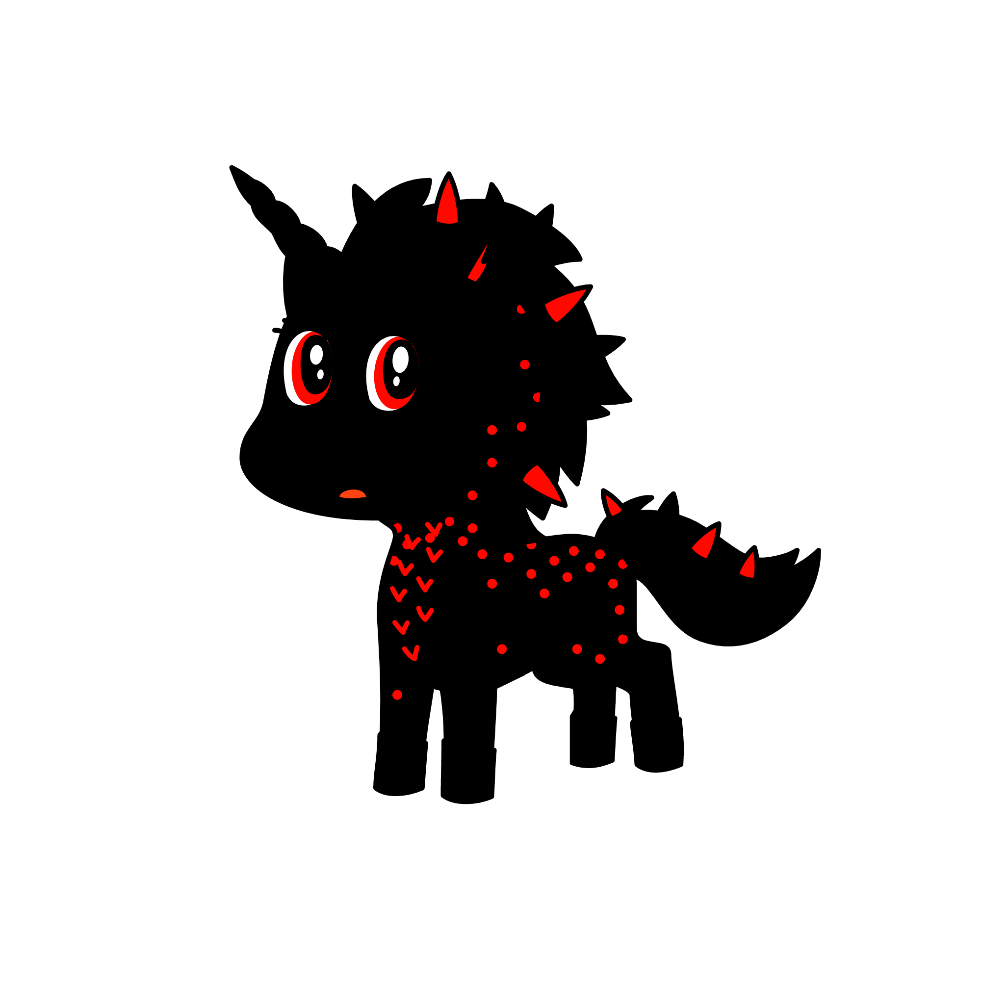 licorne maléfique, the unicorn