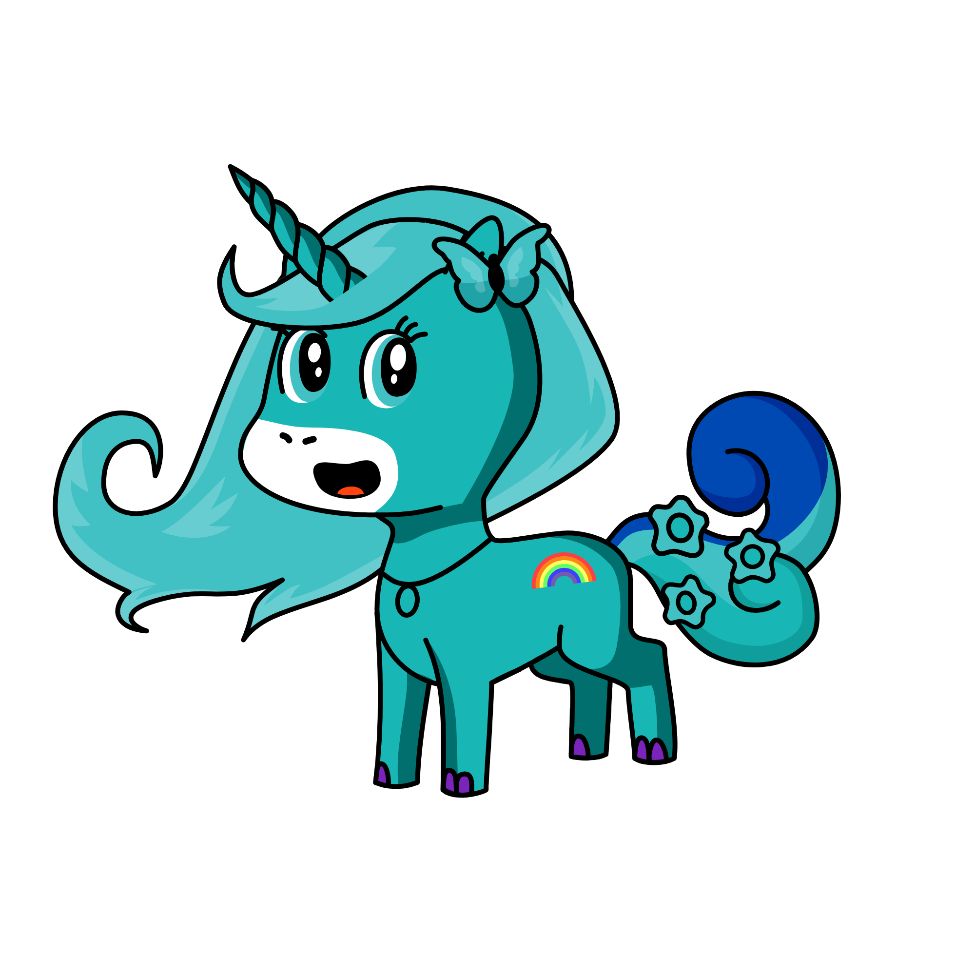 moon light, the unicorn